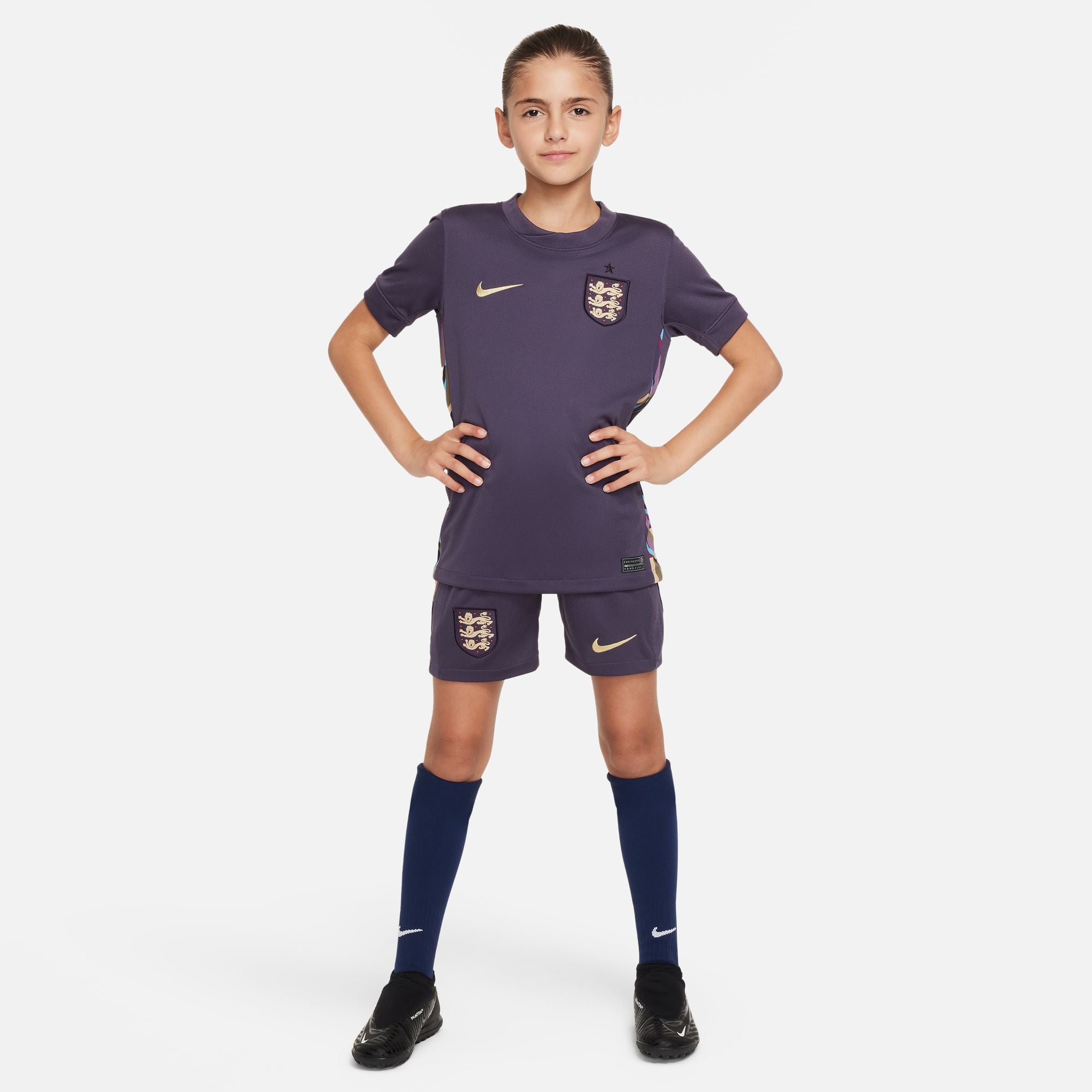 Nike England (Men's Team) 2024/25 Stadium Away Big Kids' Dri-FIT Soccer Replica Jersey - FJ4368-573-NIKE by Nike | Available at Niky's Sports