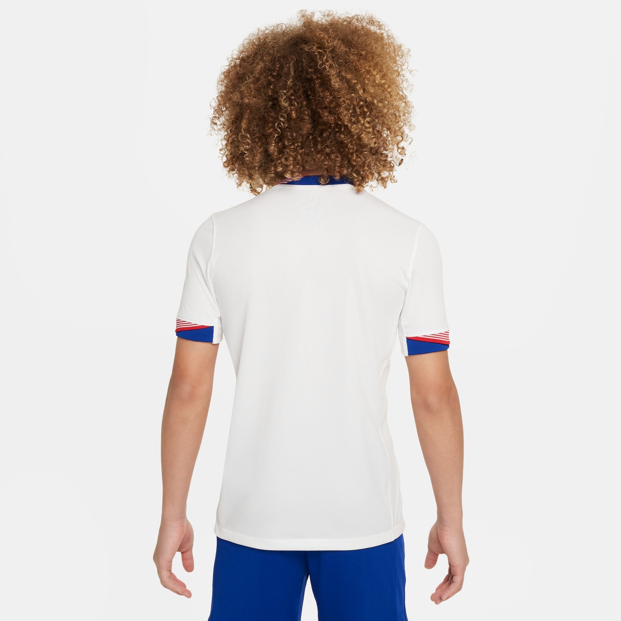Nike USA 2024 Stadium Home Big Kids' Dri-FIT Soccer Replica Jersey - FJ4374-100-NIKE by Nike | Available at Niky's Sports