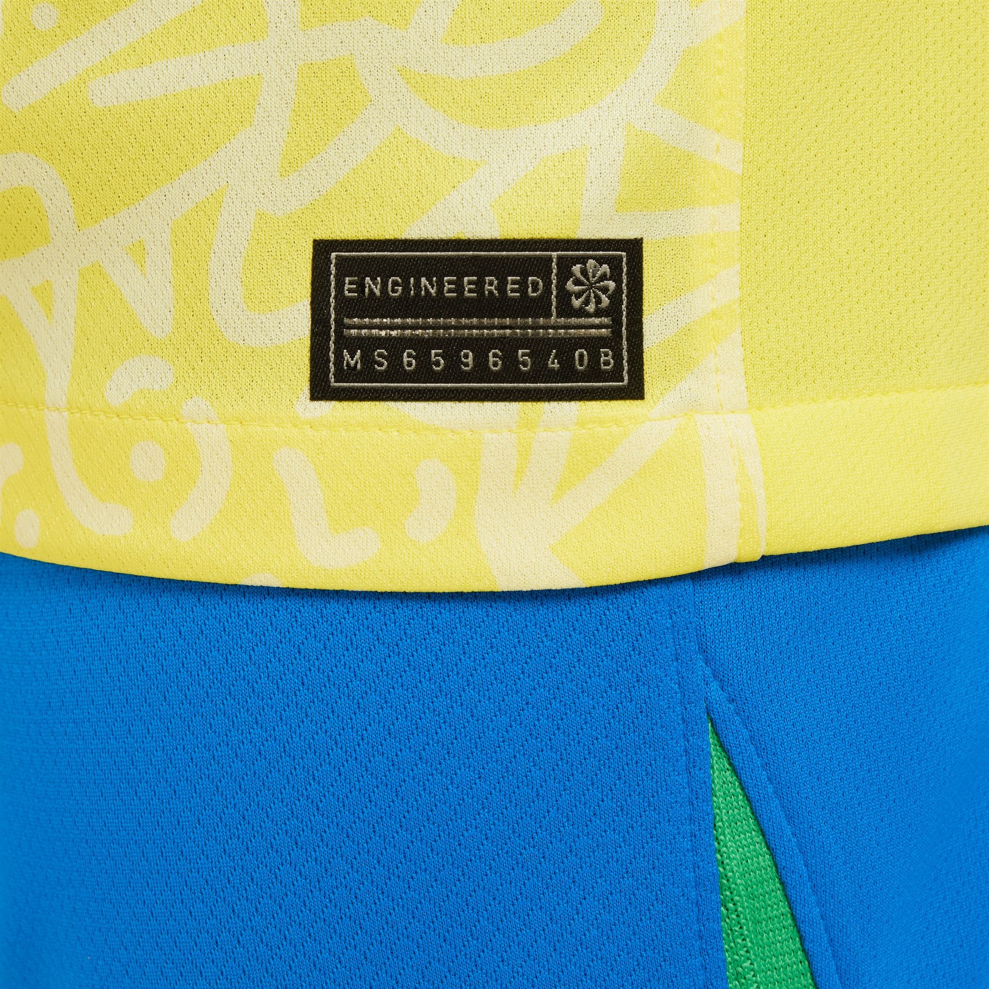 Nike Brazil 2024 Stadium Home Big Kids' Dri-FIT Soccer Replica Jersey - FJ4409-706-NIKE by Nike | Available at Niky's Sports