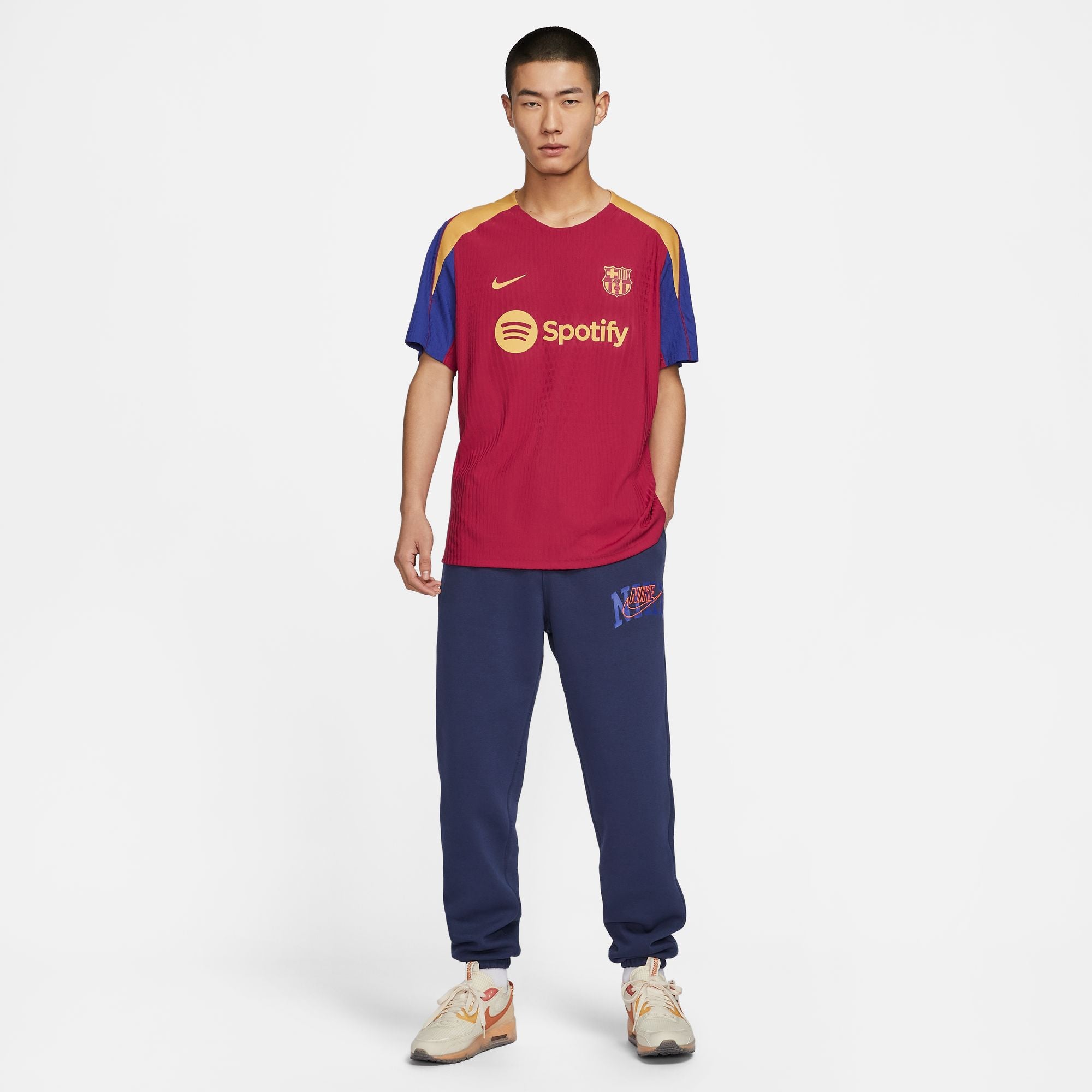 Nike FC Barcelona Strike Elite Men's Dri-FIT ADV Soccer Short-Sleeve Top - FJ5368-621-NIKE by Nike | Available at Niky's Sports