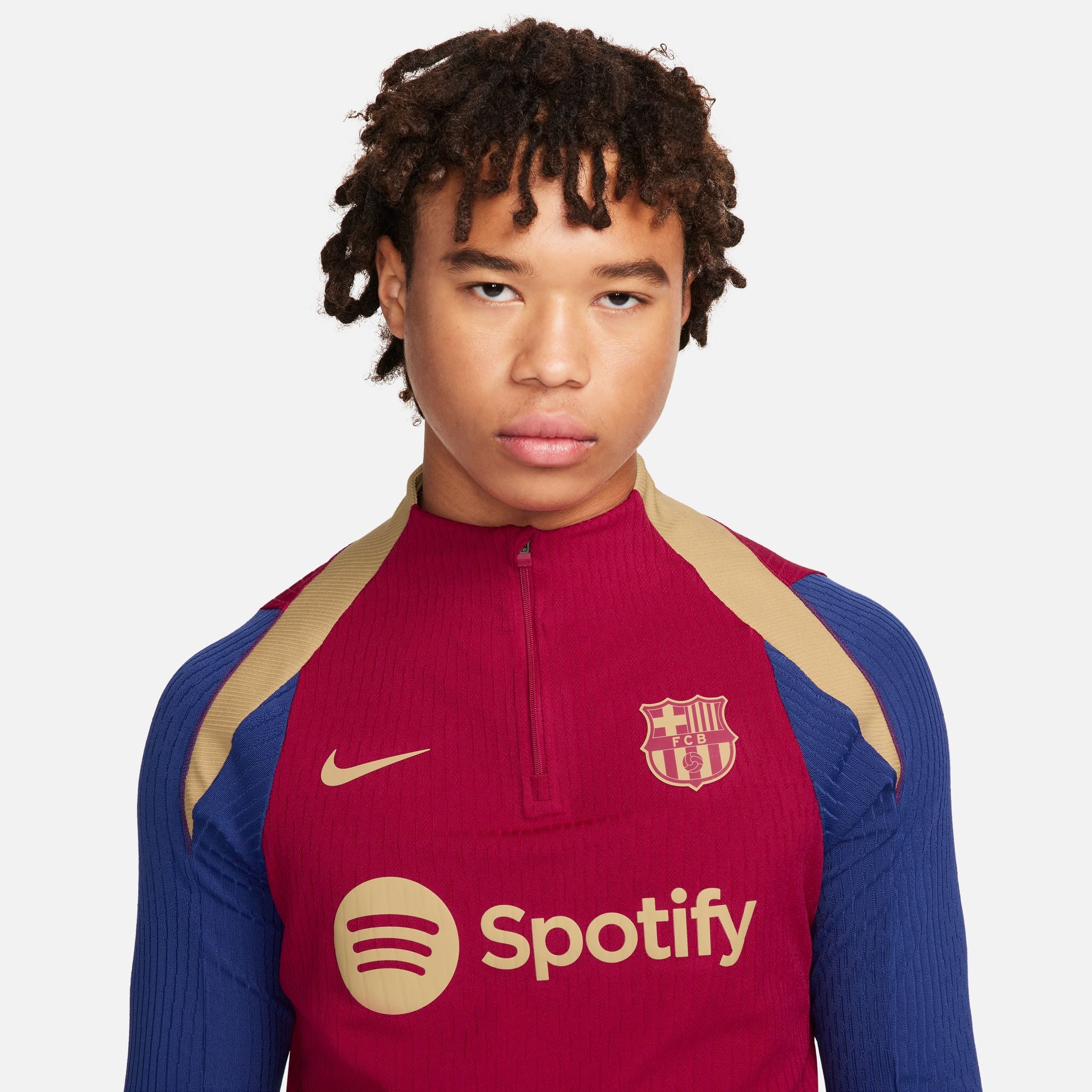 Nike FC Barcelona Strike Elite Men's Dri-FIT ADV Soccer Drill Top - FJ5373-621-NIKE by Nike | Available at Niky's Sports