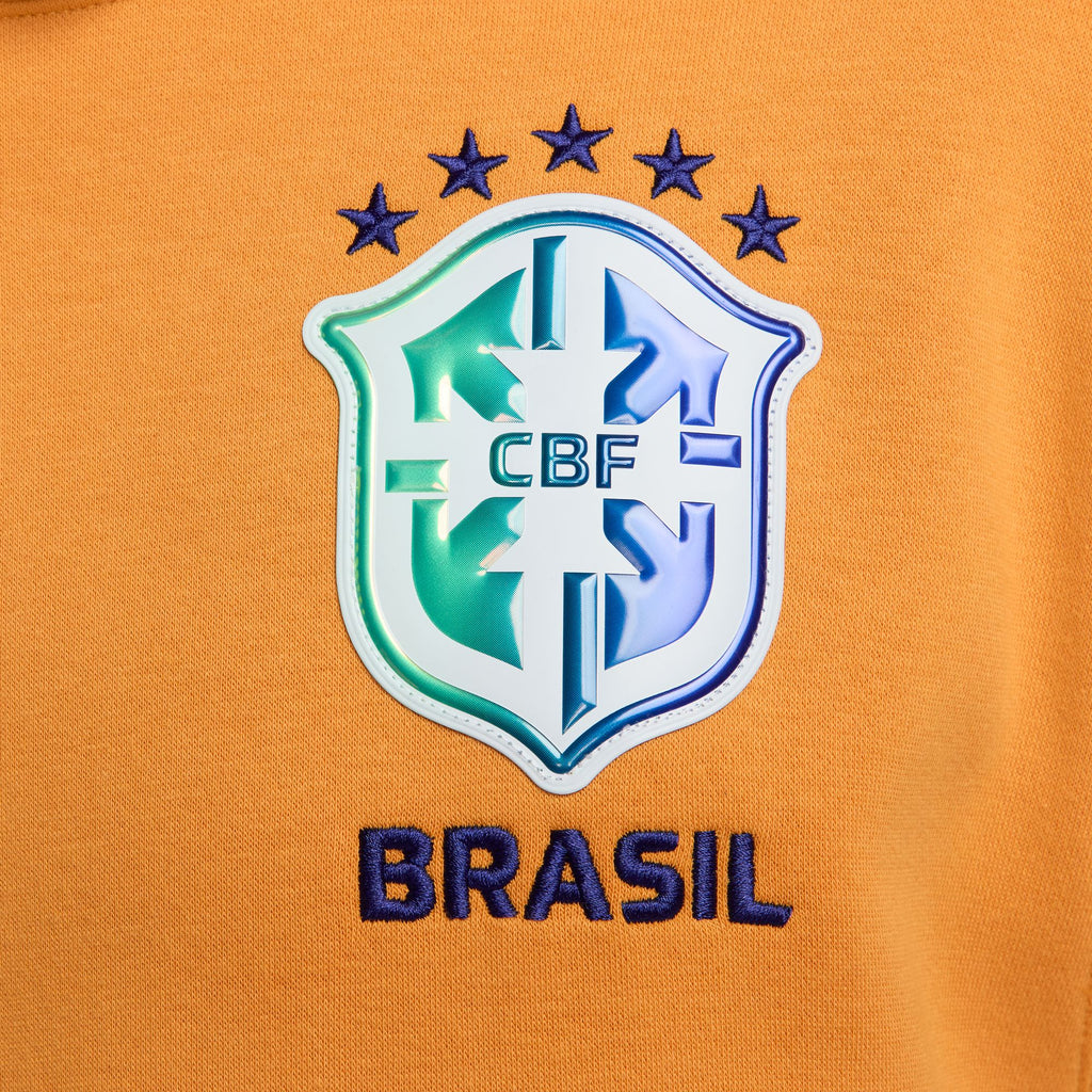 Nike Brasil NSW Club Hoodie - FJ7245-738-NIKE by Nike | Available at Niky's Sports