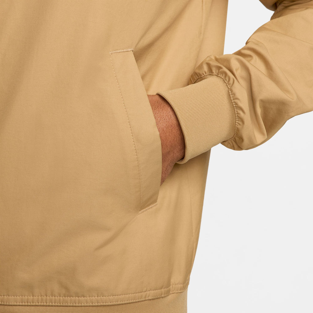 Nike FFF France Sport Essentials Men's Soccer Woven Bomber Jacket - FJ7446-714-NIKE by Nike | Available at Niky's Sports