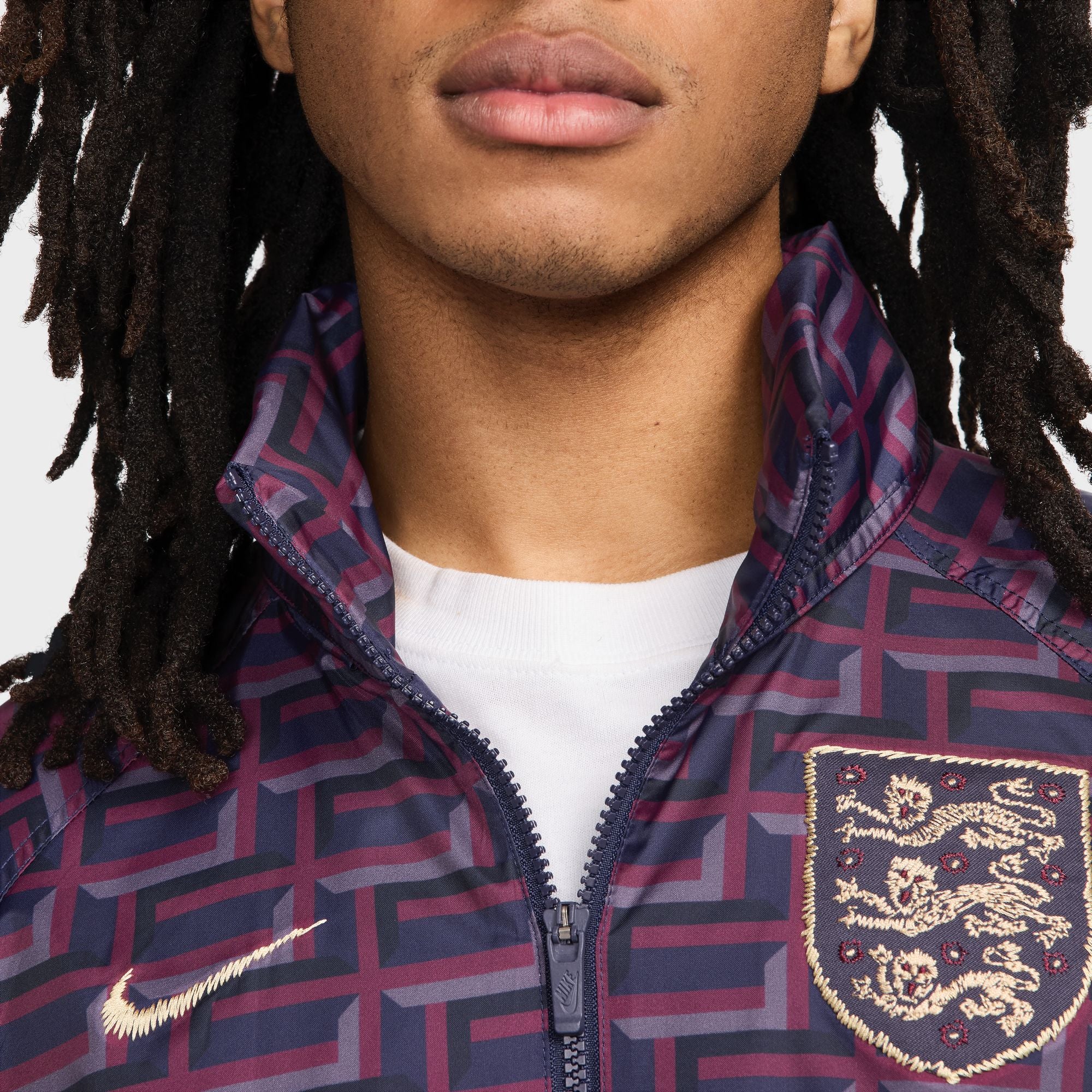Nike England Windrunner Men's Soccer Anorak Jacket
