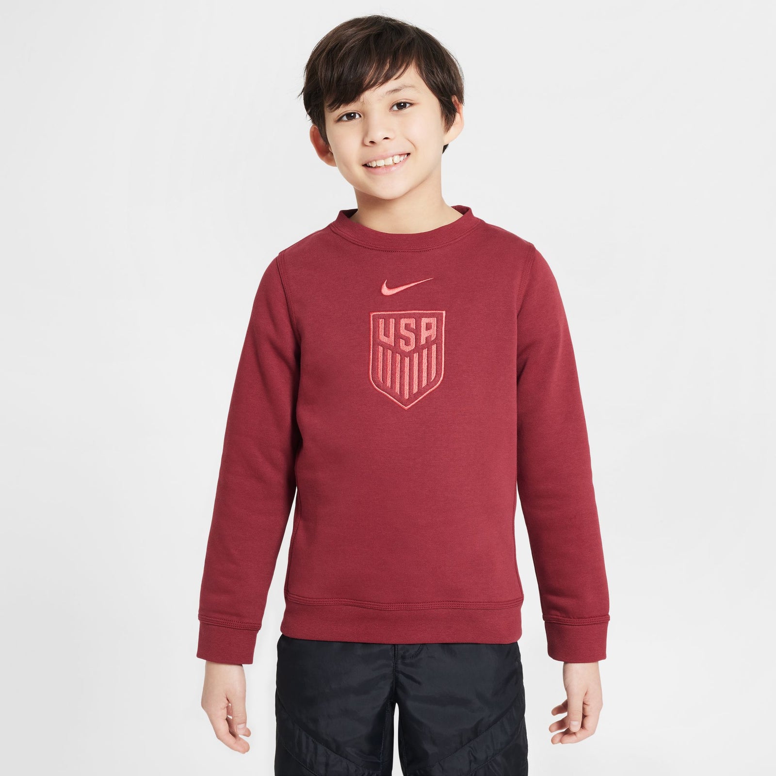 NIKE USA NSW Youth Crew - FJ8097-677-NIKE by Nike | Available at Niky's Sports