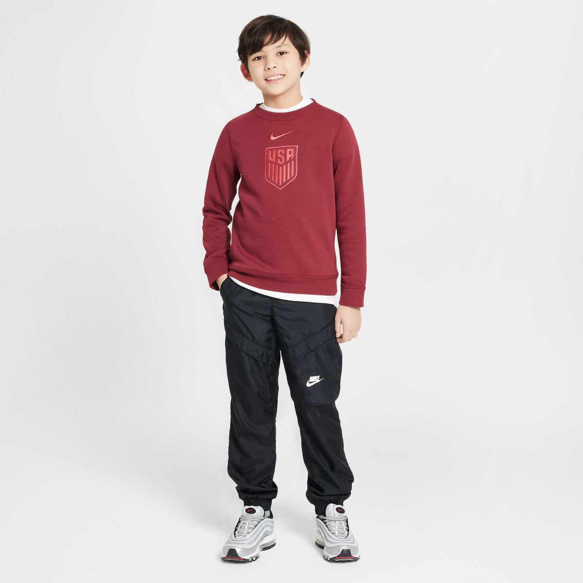 NIKE USA NSW Youth Crew - FJ8097-677-NIKE by Nike | Available at Niky's Sports