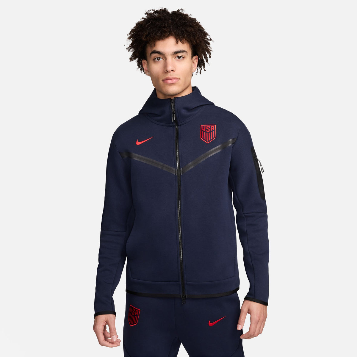 Nike USA NSW Men&#39;s Tech Fleece Full Zip Jacket