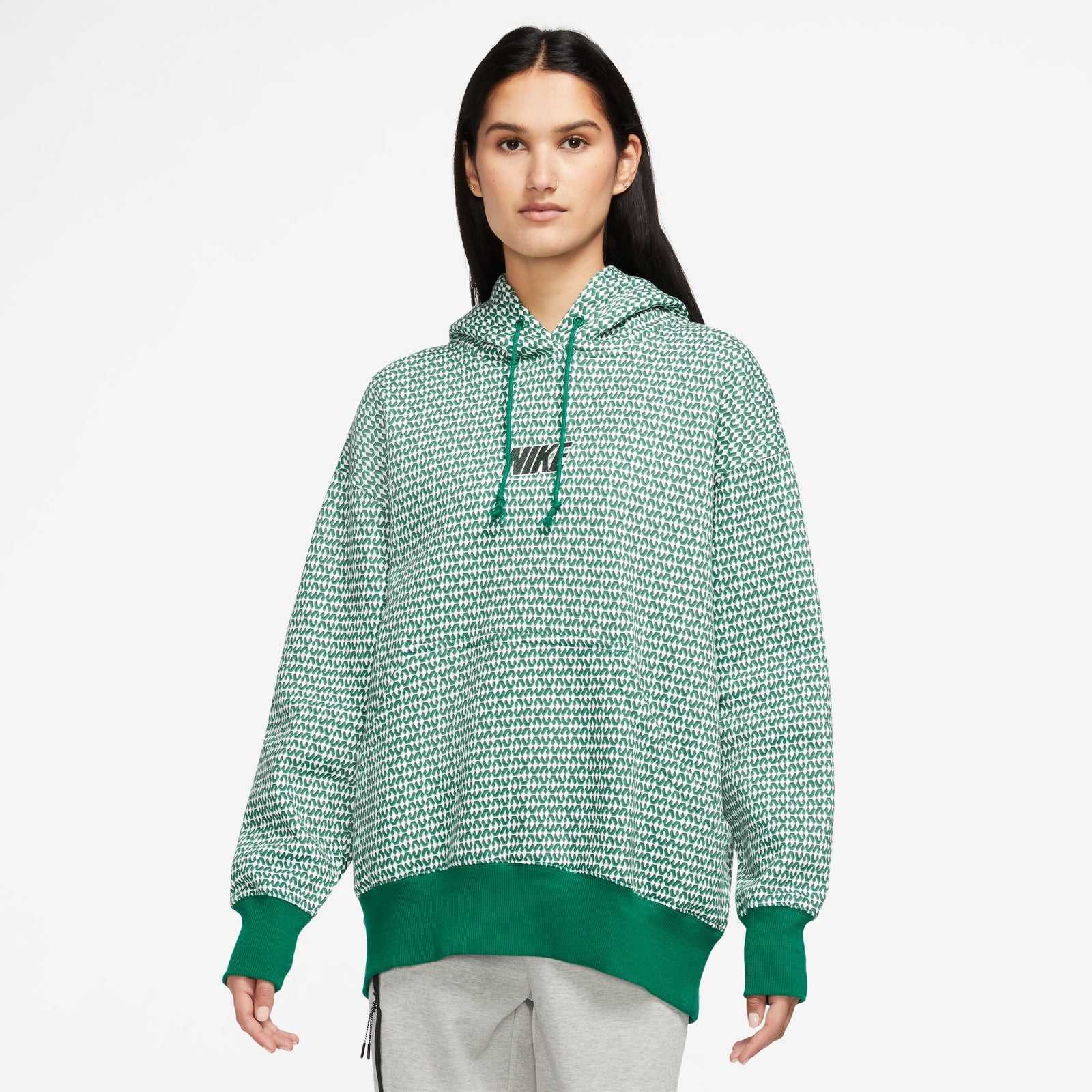 Nike Sportswear Phoenix Fleece x Nike United Women's Oversized Pullover Hoodie - FN0365-365-NIKE by Nike | Available at Niky's Sports