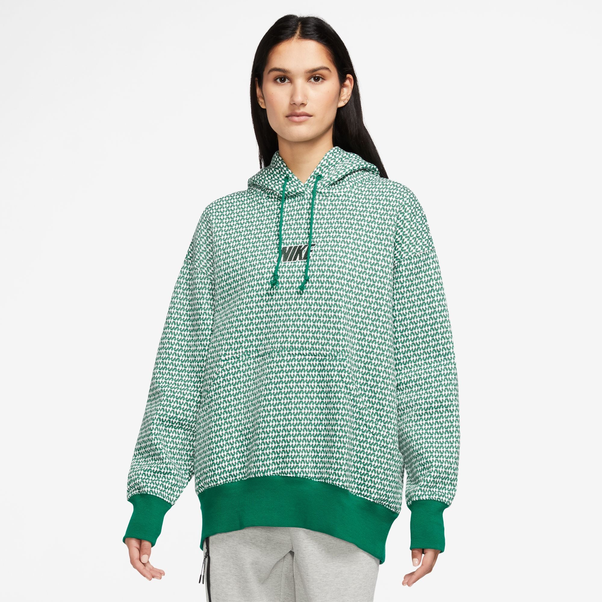 Nike Sportswear Phoenix Fleece x Nike United Women's Oversized Pullover Hoodie - FN0365-365-NIKE by Nike | Available at Niky's Sports