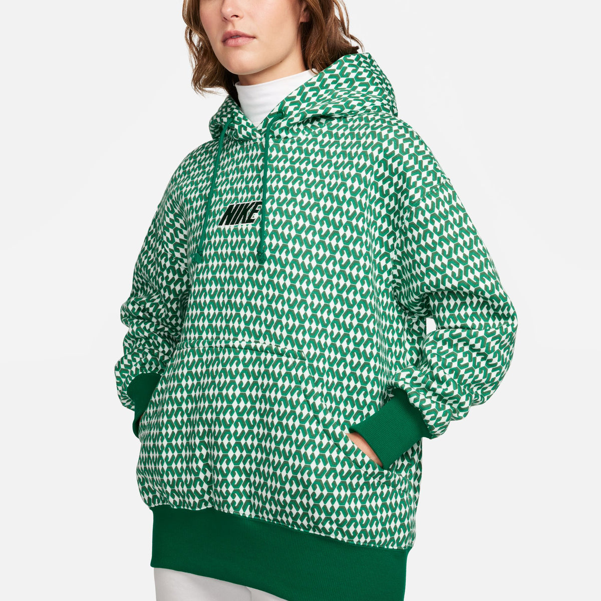 Nike Sportswear Phoenix Fleece x Nike United Women's Oversized Pullover Hoodie - FN0365-365-NIKE by Nike | Available at Niky's Sports