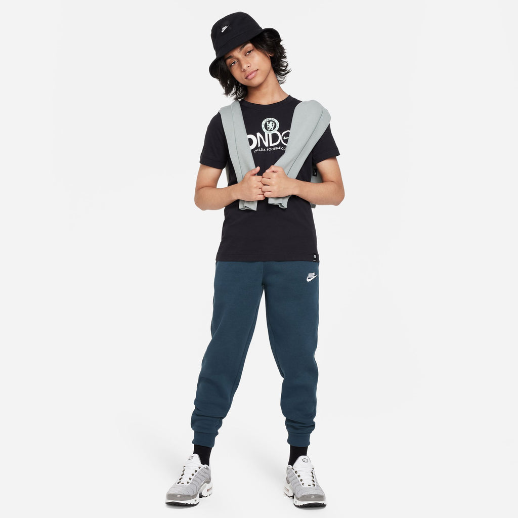 Nike Chelsea FC Mercurial Big Kids' Soccer T-Shirt - FN2459-010-NIKE by Nike | Available at Niky's Sports