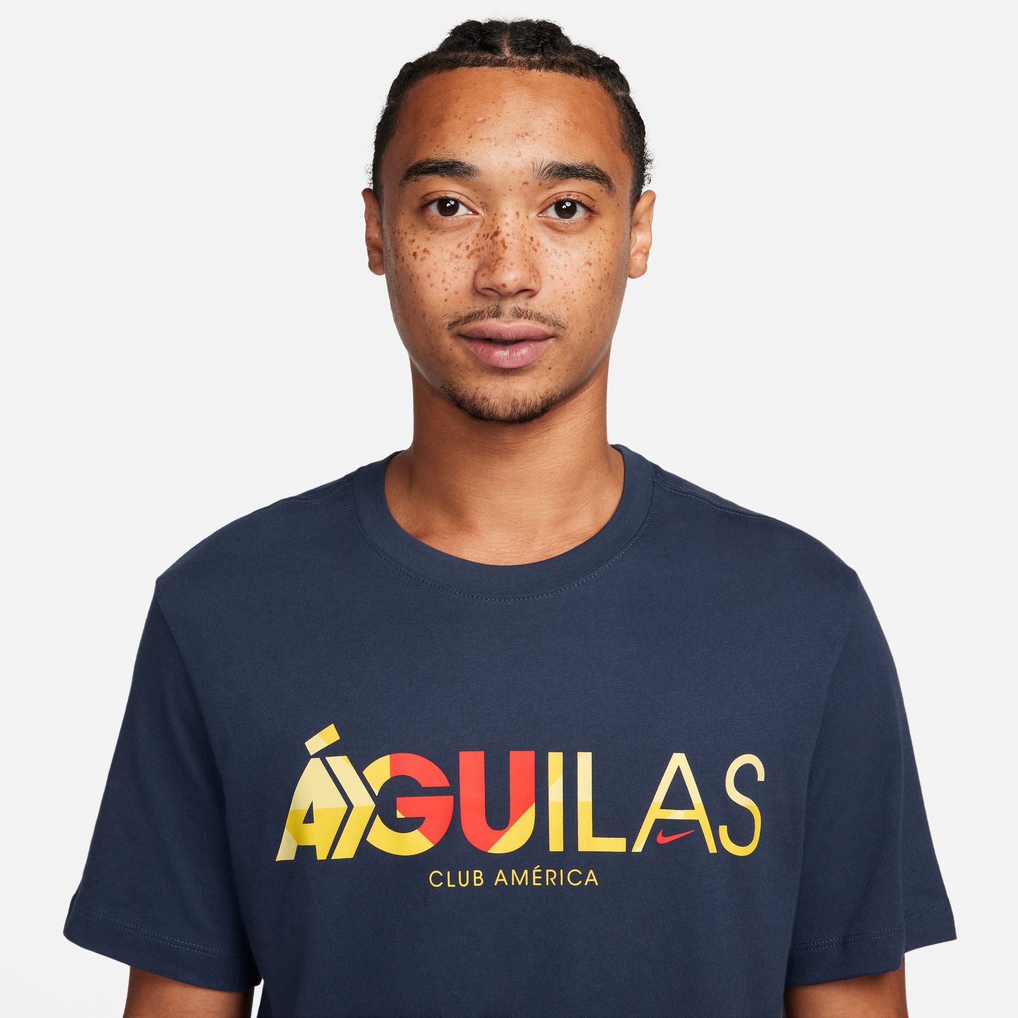 Nike Club America Mercurial Men's Soccer T-Shirt - FN2532-410-NIKE by Nike | Available at Niky's Sports