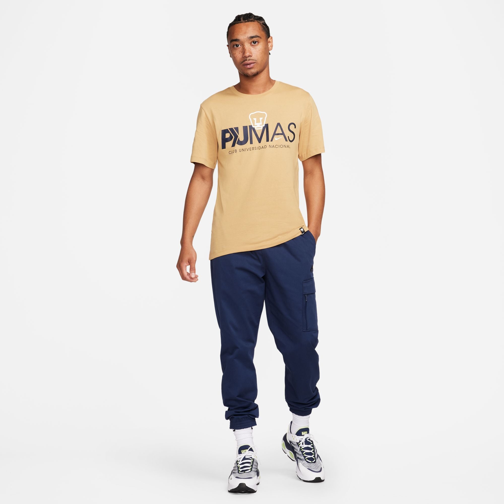 Nike Pumas UNAM Mercurial Men's Soccer T-Shirt - FN2539-710-NIKE by Nike | Available at Niky's Sports