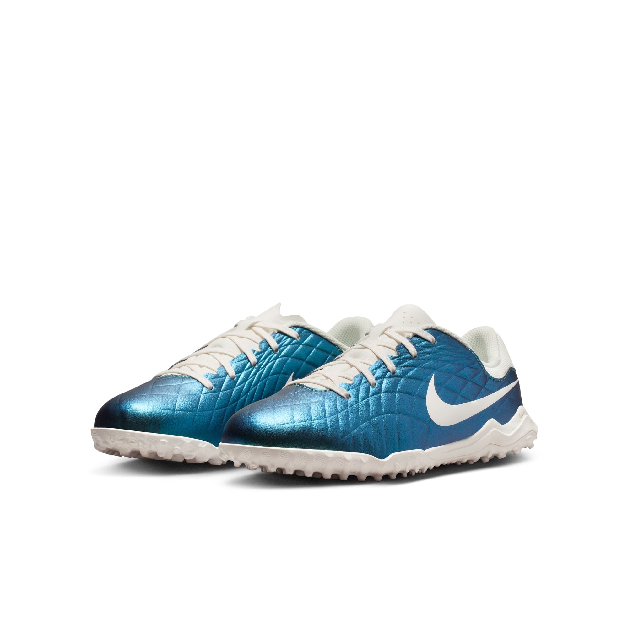 Nike Jr. Tiempo Emerald Legend 10 Academy Little/Big Kids' TF Low-Top Soccer Shoes - FN5927-300-NIKE by Nike | Available at Niky's Sports