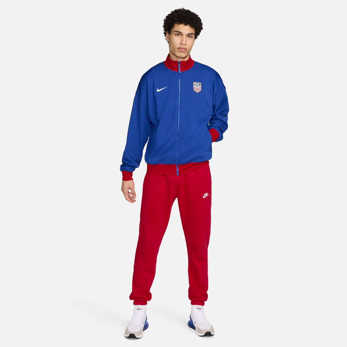 Nike USMNT Strike Men's Dri-FIT Soccer Jacket - FN6493-417-NIKE by Nike | Available at Niky's Sports