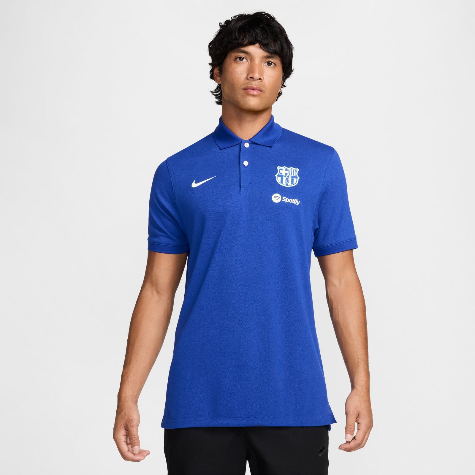 Nike FC Barcelona The Nike Polo Men's Dri-FIT Soccer Polo - FN8286-418-NIKE by Nike | Available at Niky's Sports