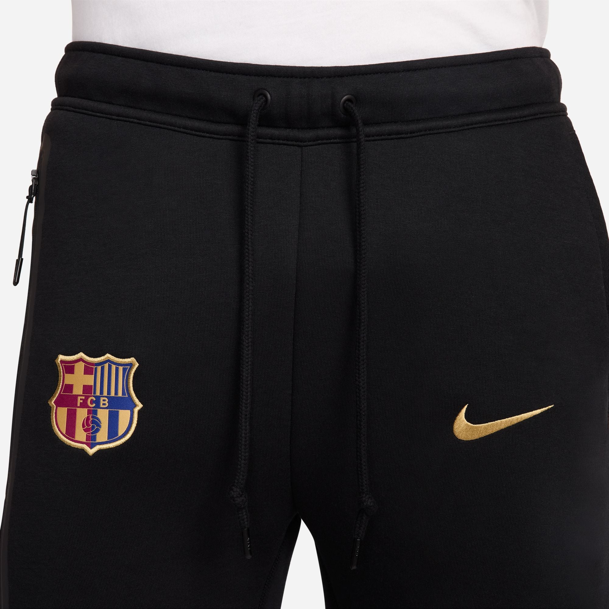 Nike FC Barcelona NSW Tech Fleece Pant - FN8487-010-NIKE by Nike | Available at Niky's Sports