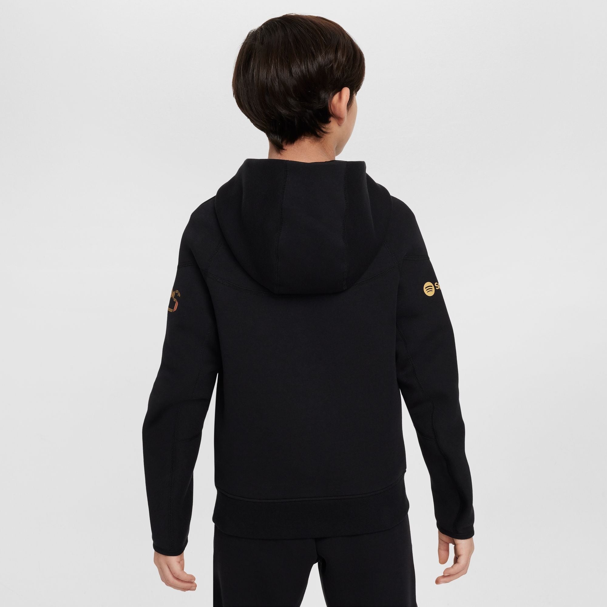 Nike FC Barcelona Tech Fleece Big Kids' (Boys') Soccer Full-Zip Hoodie - FN8500-011-NIKE by Nike | Available at Niky's Sports