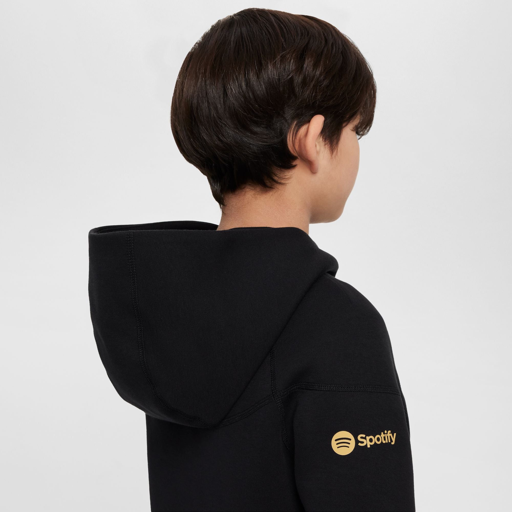 Nike FC Barcelona Tech Fleece Big Kids' (Boys') Soccer Full-Zip Hoodie - FN8500-011-NIKE by Nike | Available at Niky's Sports