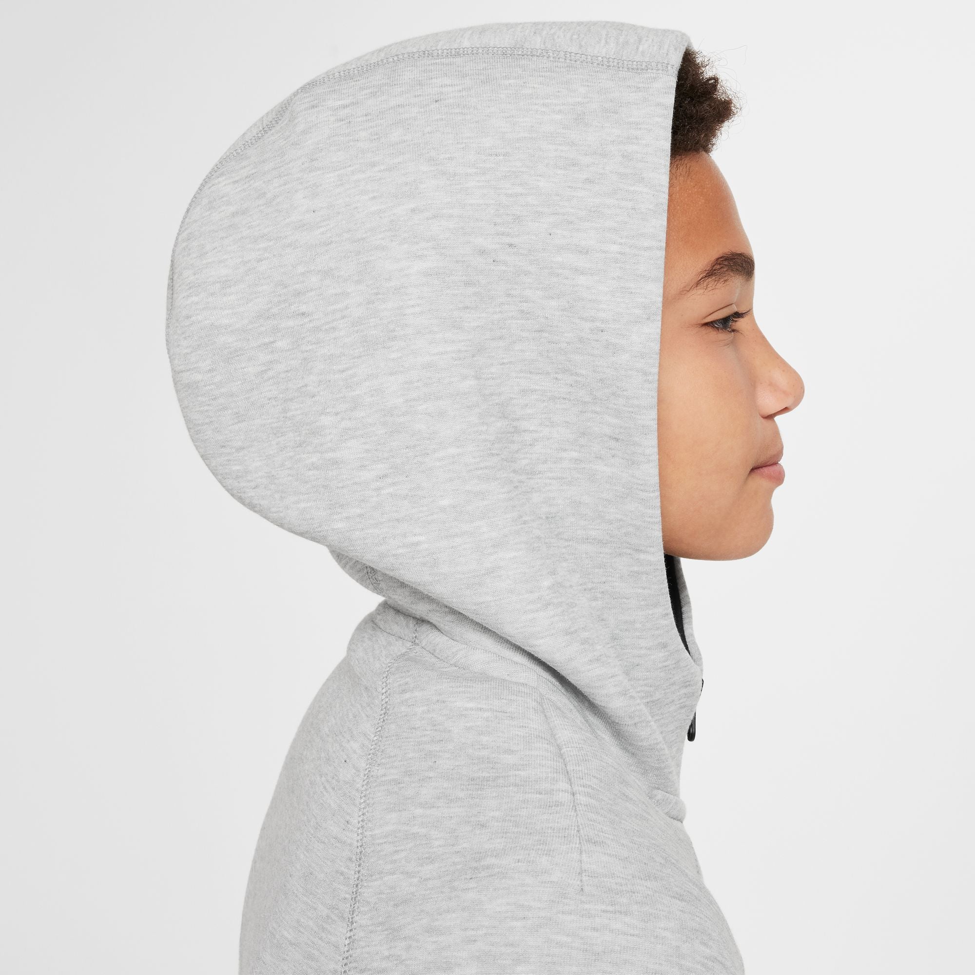 Nike FC Barcelona Tech Fleece Big Kids' (Boys') Soccer Full-Zip Hoodie - FN8500-065-NIKE by Nike | Available at Niky's Sports