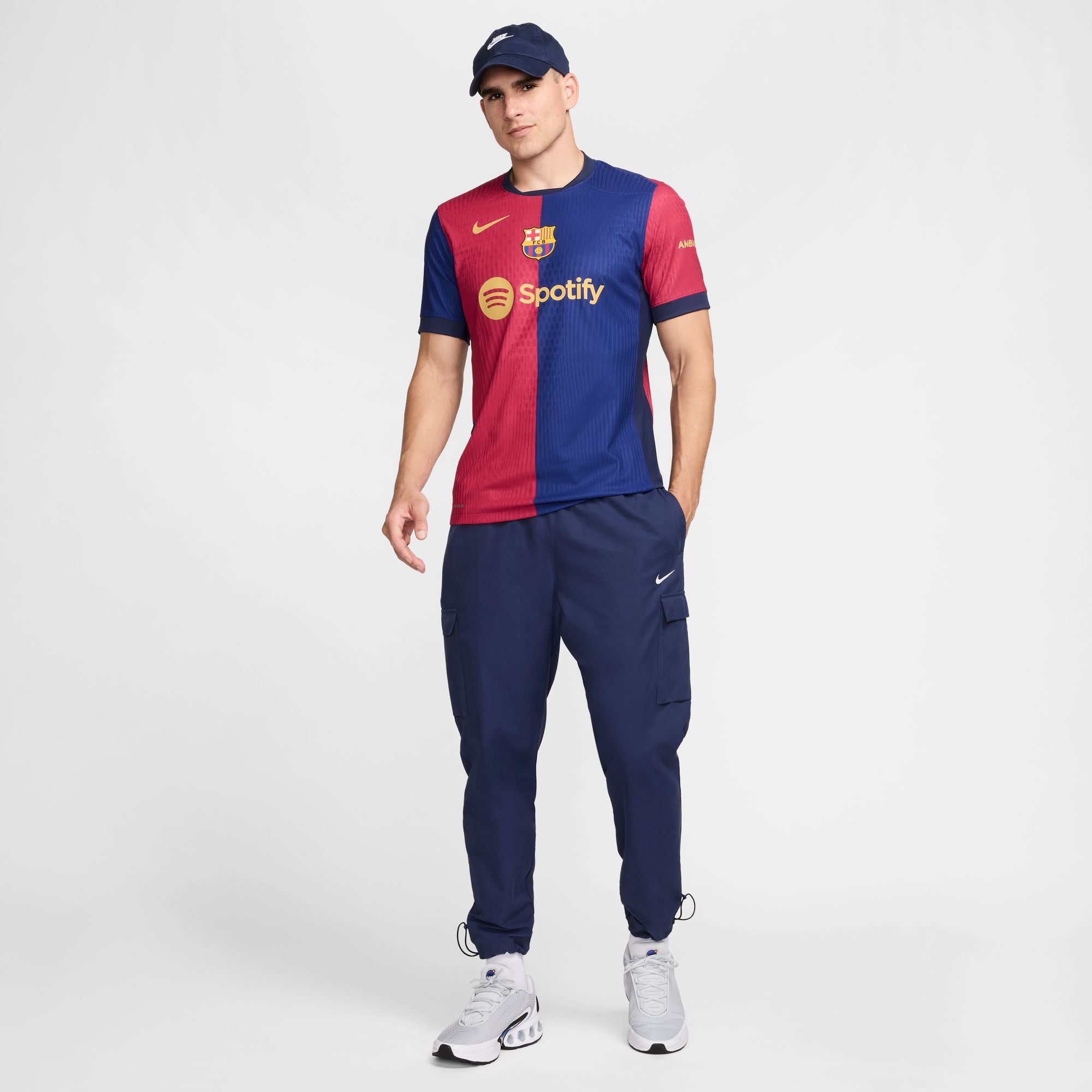 Nike FC Barcelona 2024/25 Match Home Men's Dri-FIT ADV Soccer Authenti