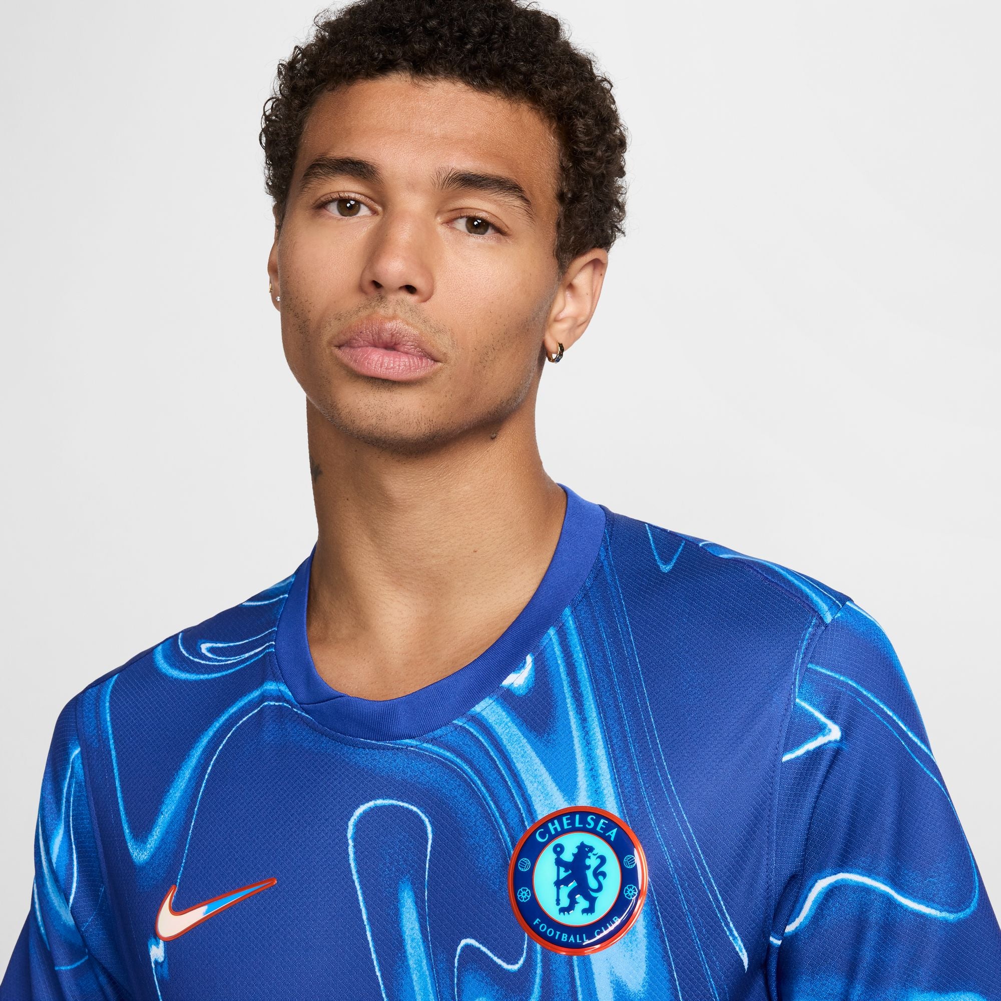 chelsea football gear Nike Chelsea FC 2024/25 Stadium Home Men's Dri-FIT Soccer Replica Jers
