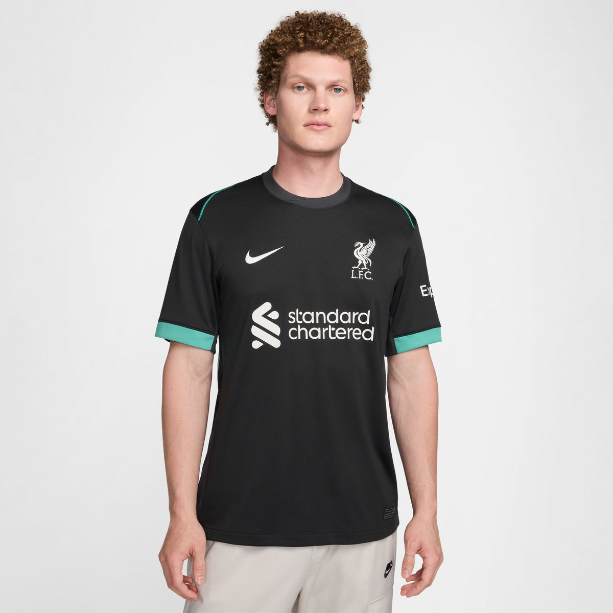 Nike Liverpool FC 2024/25 Stadium Away Men&#39;s Dri-FIT Soccer Replica Jersey - FN8780-322-NIKE by Nike | Available at Niky&#39;s Sports