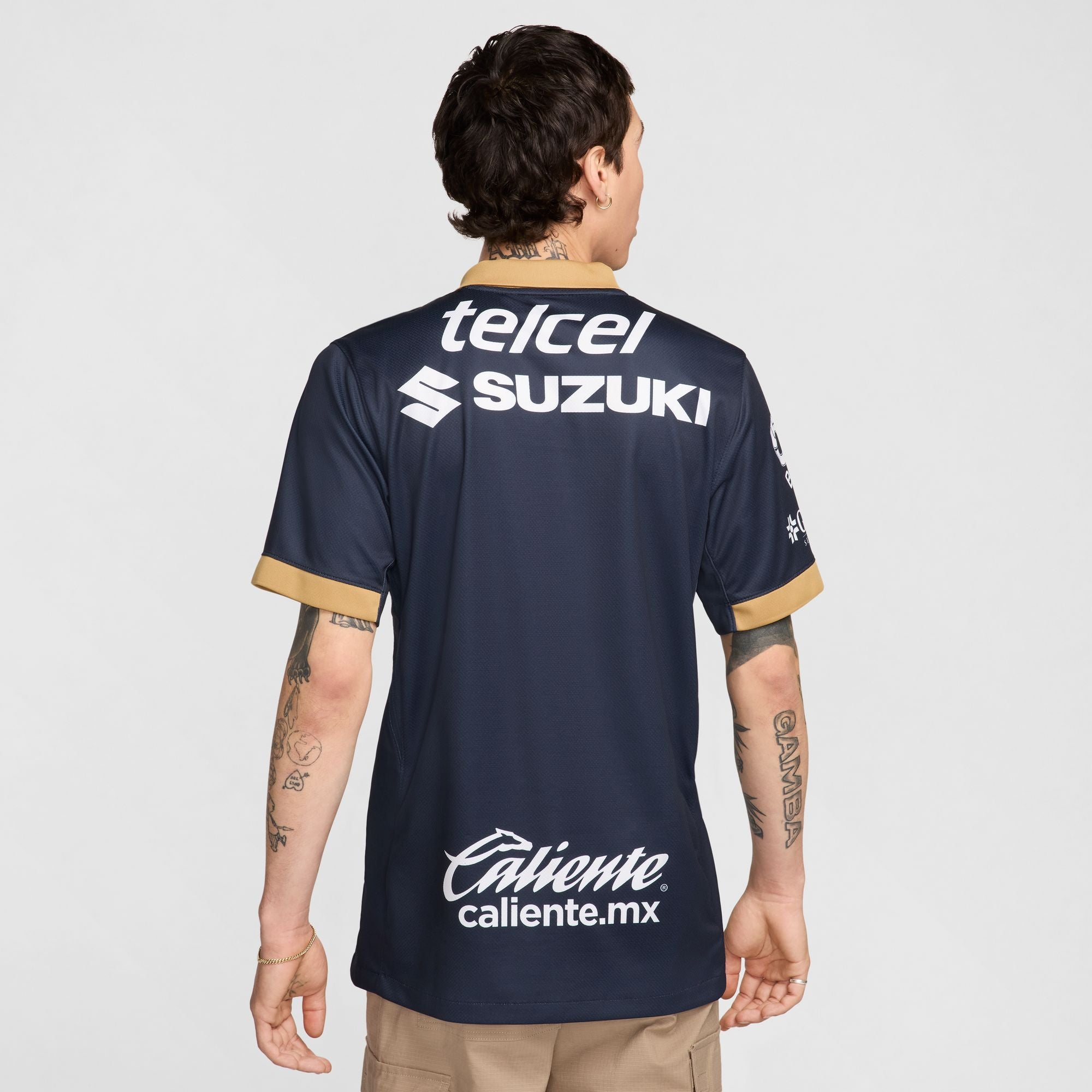 Nike Pumas UNAM 2024/25 Stadium Away Men's Dri-FIT Soccer Replica Jersey - FN8782-452-NIKE by Nike | Available at Niky's Sports