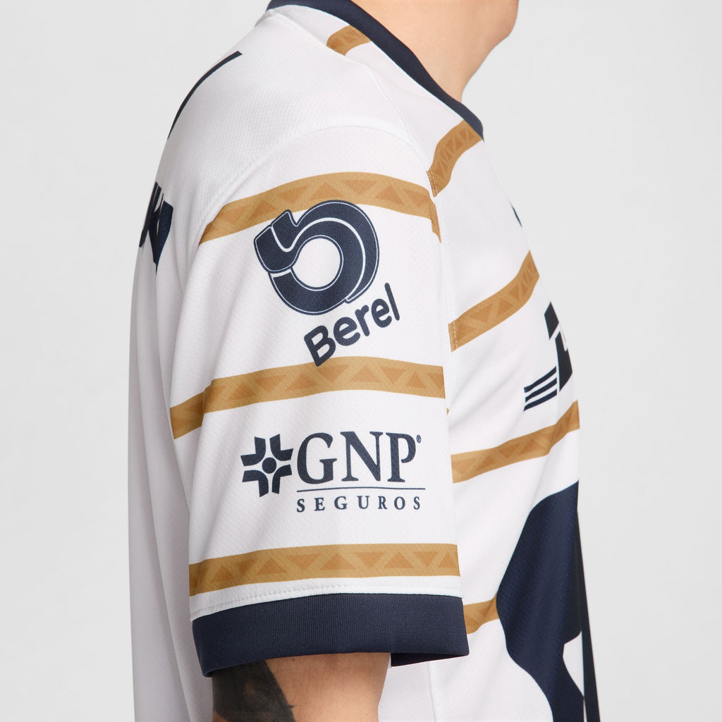 Nike Pumas UNAM 2024/25 Stadium Home Men's Dri-FIT Soccer Replica Jersey - FN8783-101-NIKE by Nike | Available at Niky's Sports