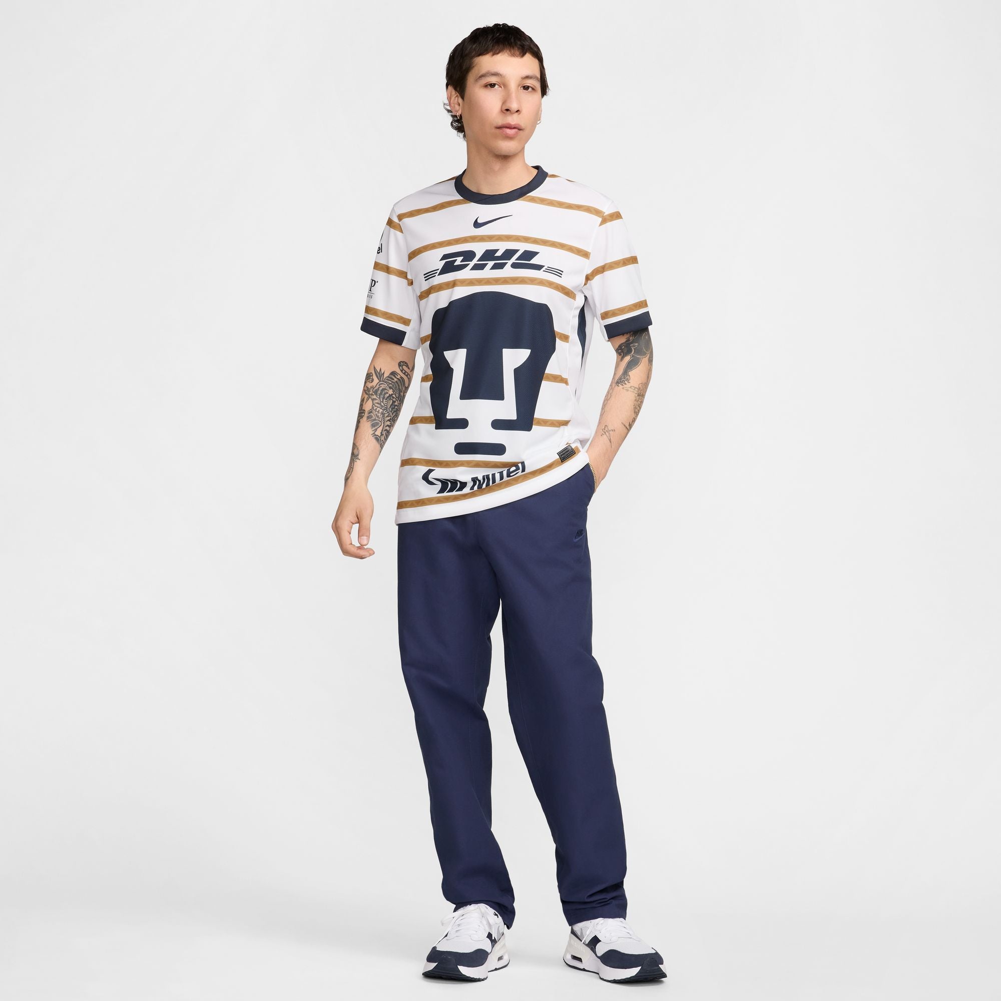 Nike Pumas UNAM 2024/25 Stadium Home Men's Dri-FIT Soccer Replica Jersey - FN8783-101-NIKE by Nike | Available at Niky's Sports