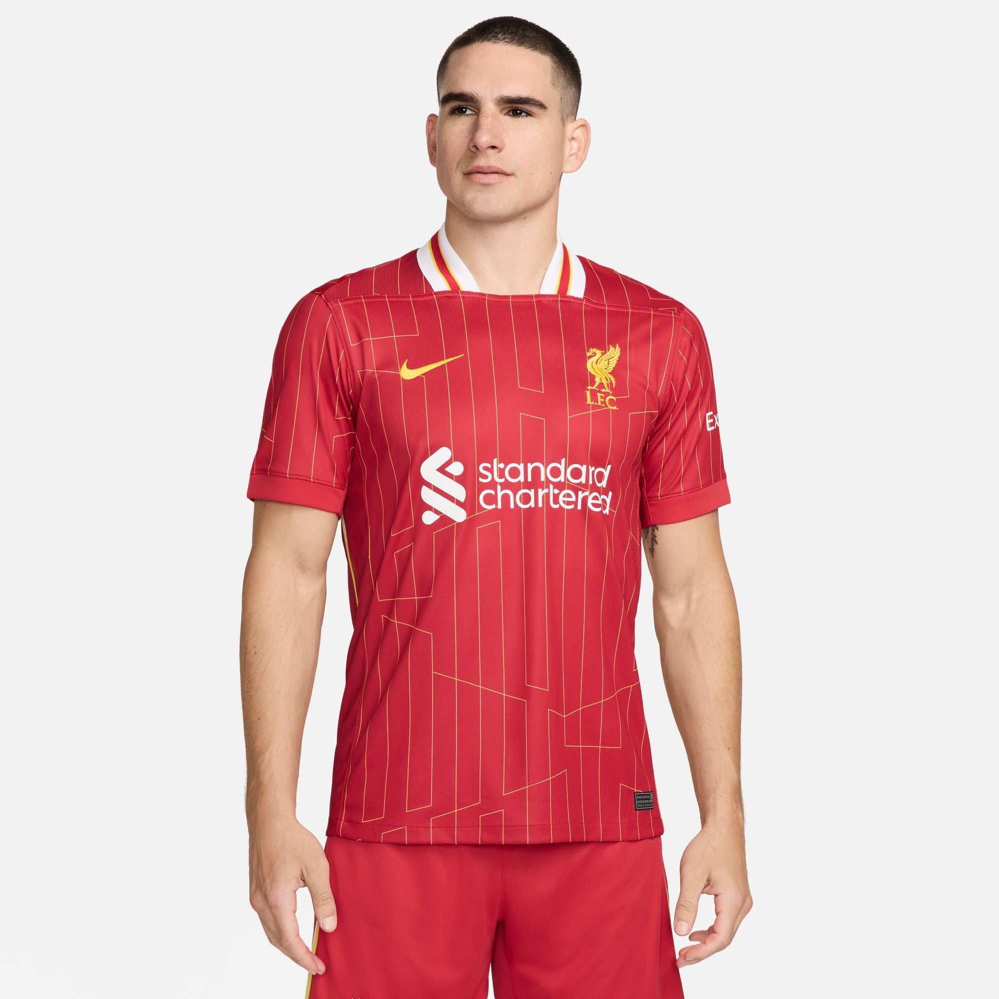 Nike Liverpool FC 2024/25 Stadium Home Men's Dri-FIT Soccer Replica Jersey - FN8798-688-NIKE by Nike | Available at Niky's Sports