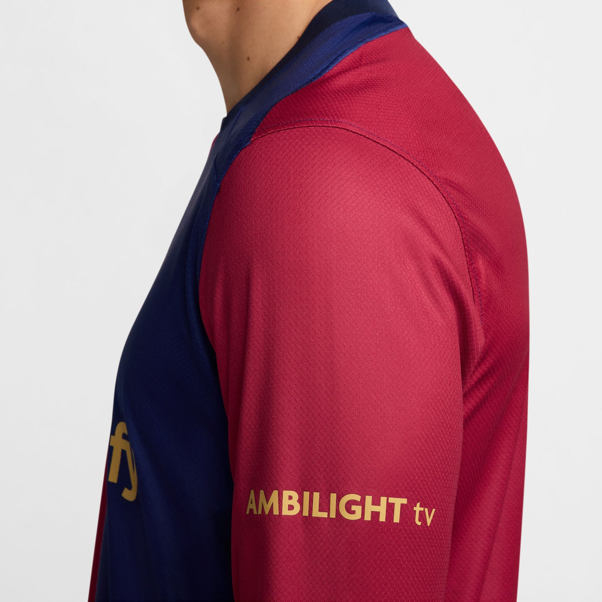 FC Barcelona 2024/25 Stadium Home Men's Nike Dri-FIT Soccer Replica Long-Sleeve Jersey - FN8806-456-NIKE by Nike | Available at Niky's Sports