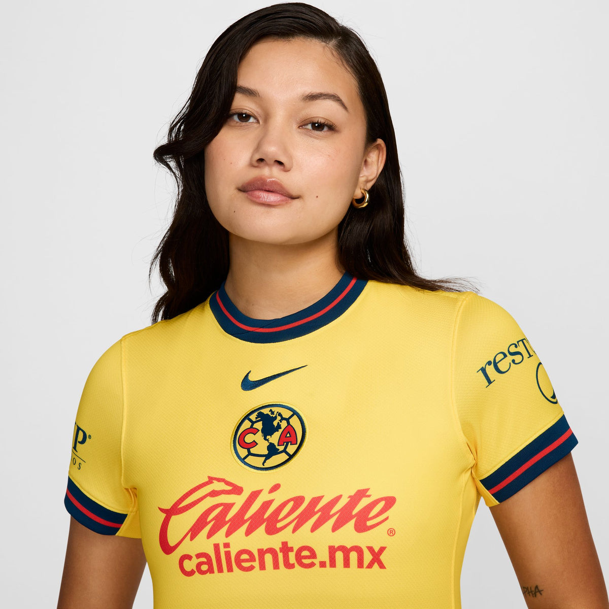 Nike Club America 2024/25 Stadium Home Women's Dri-FIT Soccer Replica Jersey - FN8969-719-NIKE by Nike | Available at Niky's Sports