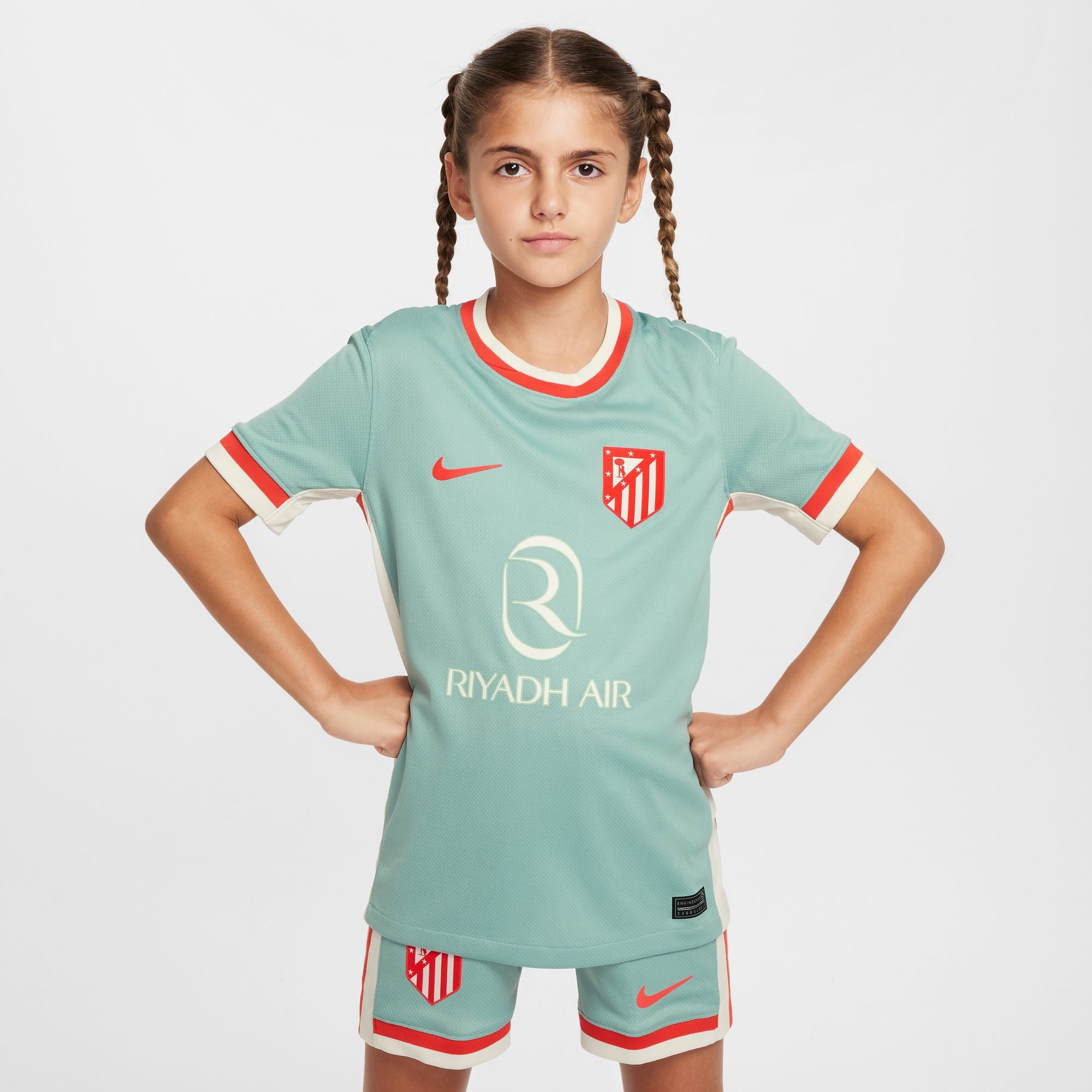 Nike Atletico Madrid 2024/25 Stadium Away Big Kids' Dri-FIT Soccer Replica Jersey - FN9122-018-NIKE by Nike | Available at Niky's Sports