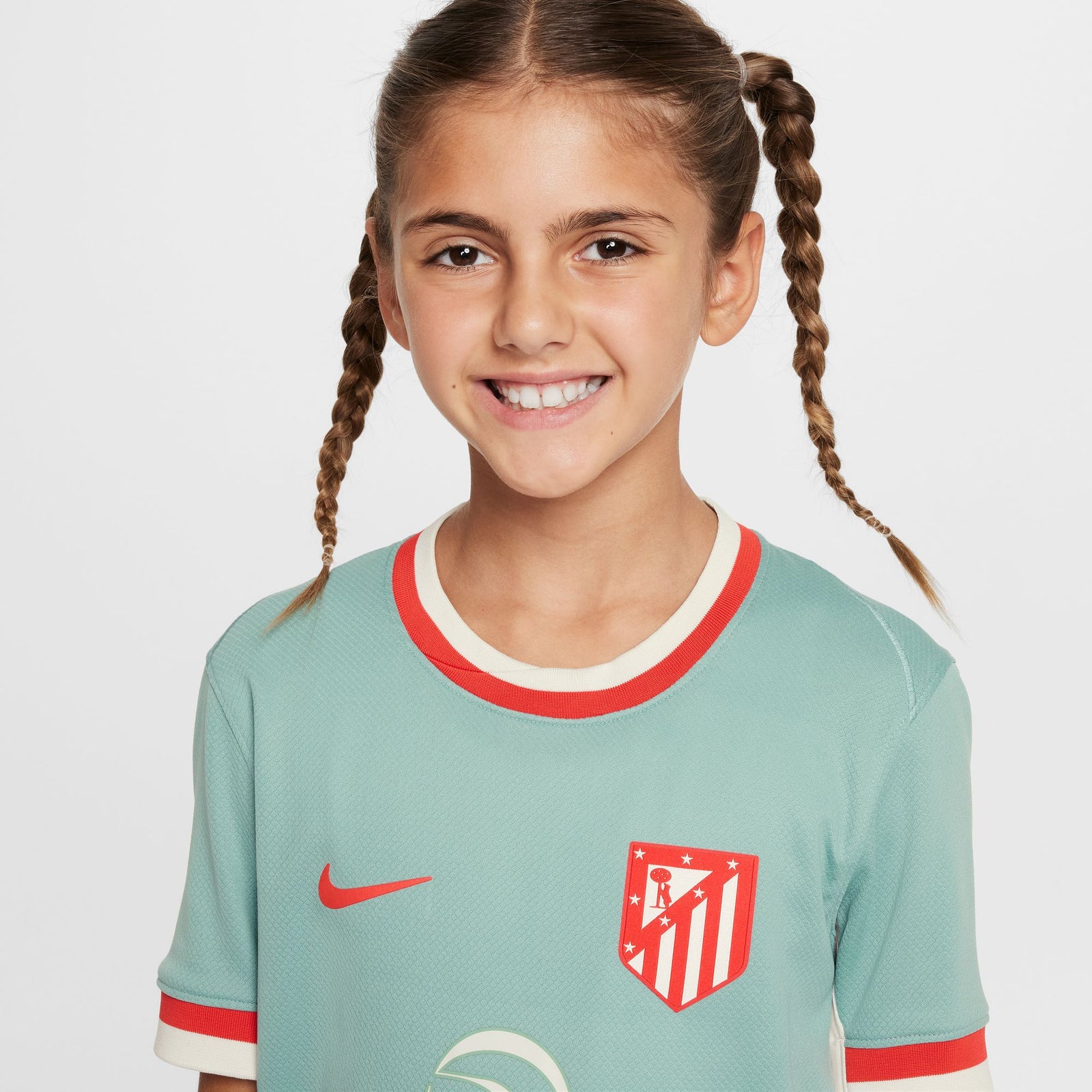 Nike Atletico Madrid 2024/25 Stadium Away Big Kids' Dri-FIT Soccer Replica Jersey - FN9122-018-NIKE by Nike | Available at Niky's Sports