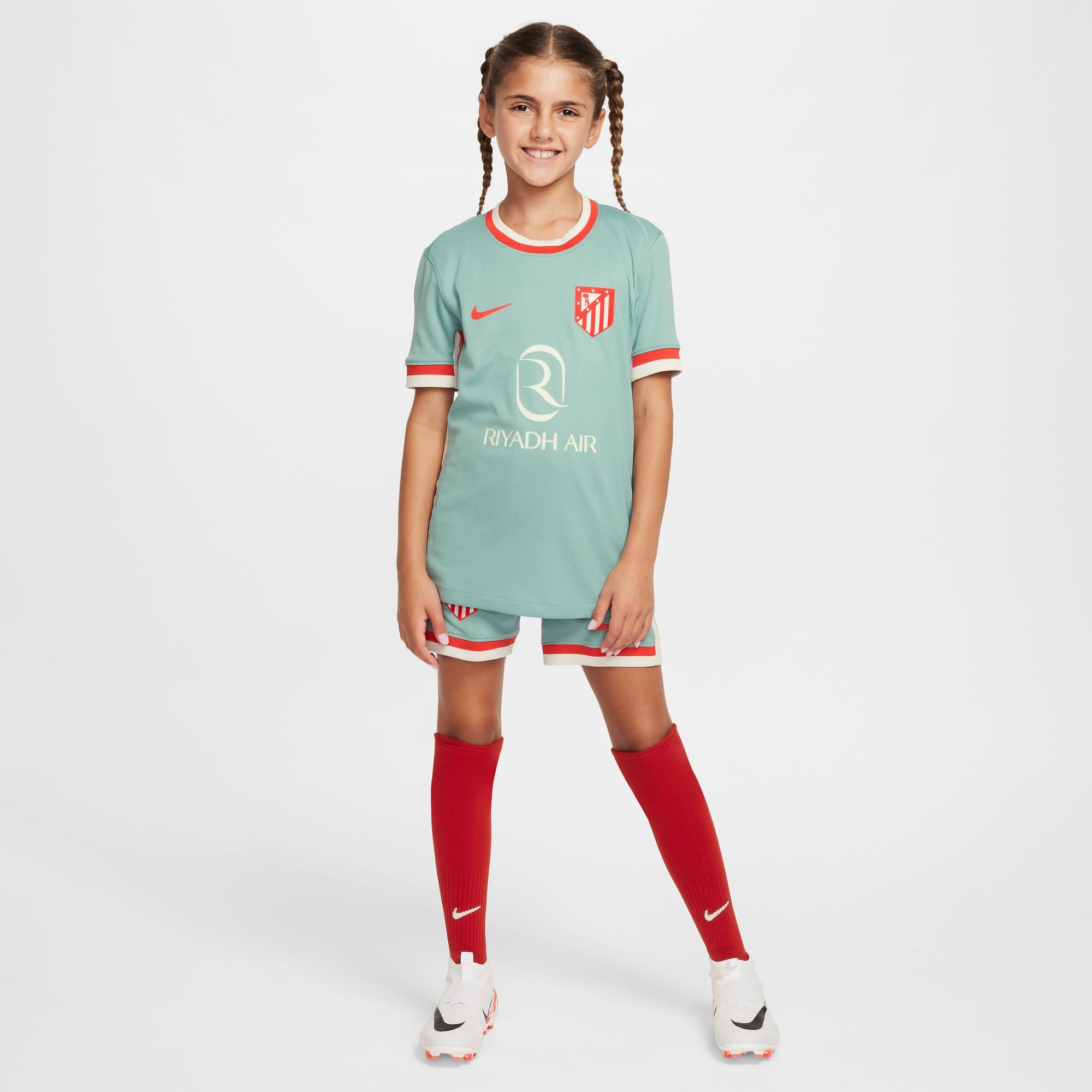 Nike Atletico Madrid 2024/25 Stadium Away Big Kids' Dri-FIT Soccer Rep