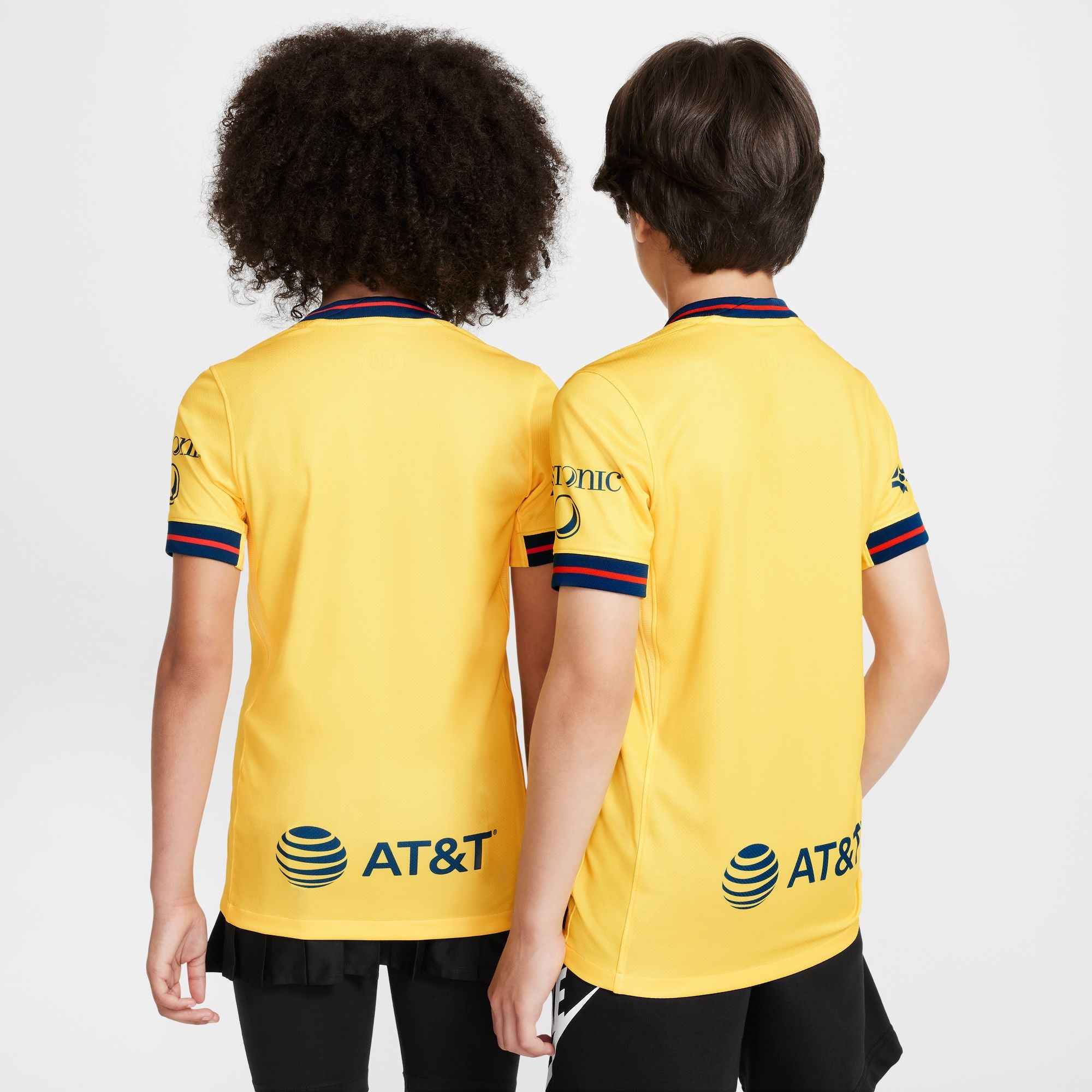 Nike Club America 2024/25 Stadium Home Big Kids' Dri-FIT Soccer Replica Jersey - FN9123-719-NIKE by Nike | Available at Niky's Sports