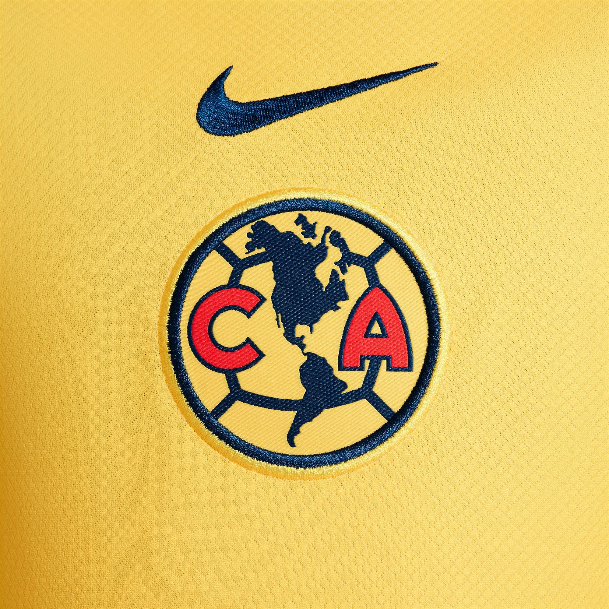 Nike Club America 2024/25 Stadium Home Big Kids' Dri-FIT Soccer Replica Jersey - FN9123-719-NIKE by Nike | Available at Niky's Sports