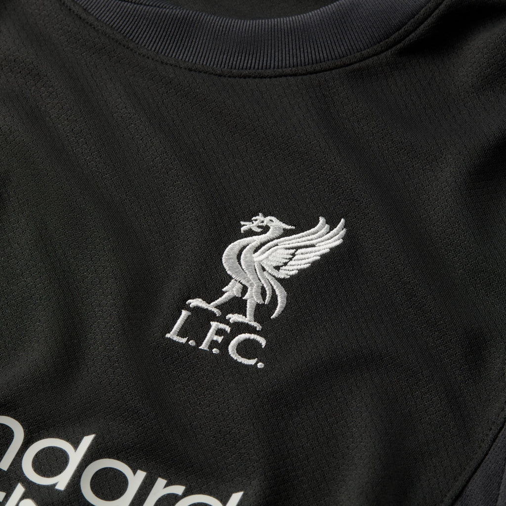 Nike Liverpool FC 2024/25 Stadium Away Big Kids' Dri-FIT Soccer Replica Jersey - FN9125-322-NIKE by Nike | Available at Niky's Sports