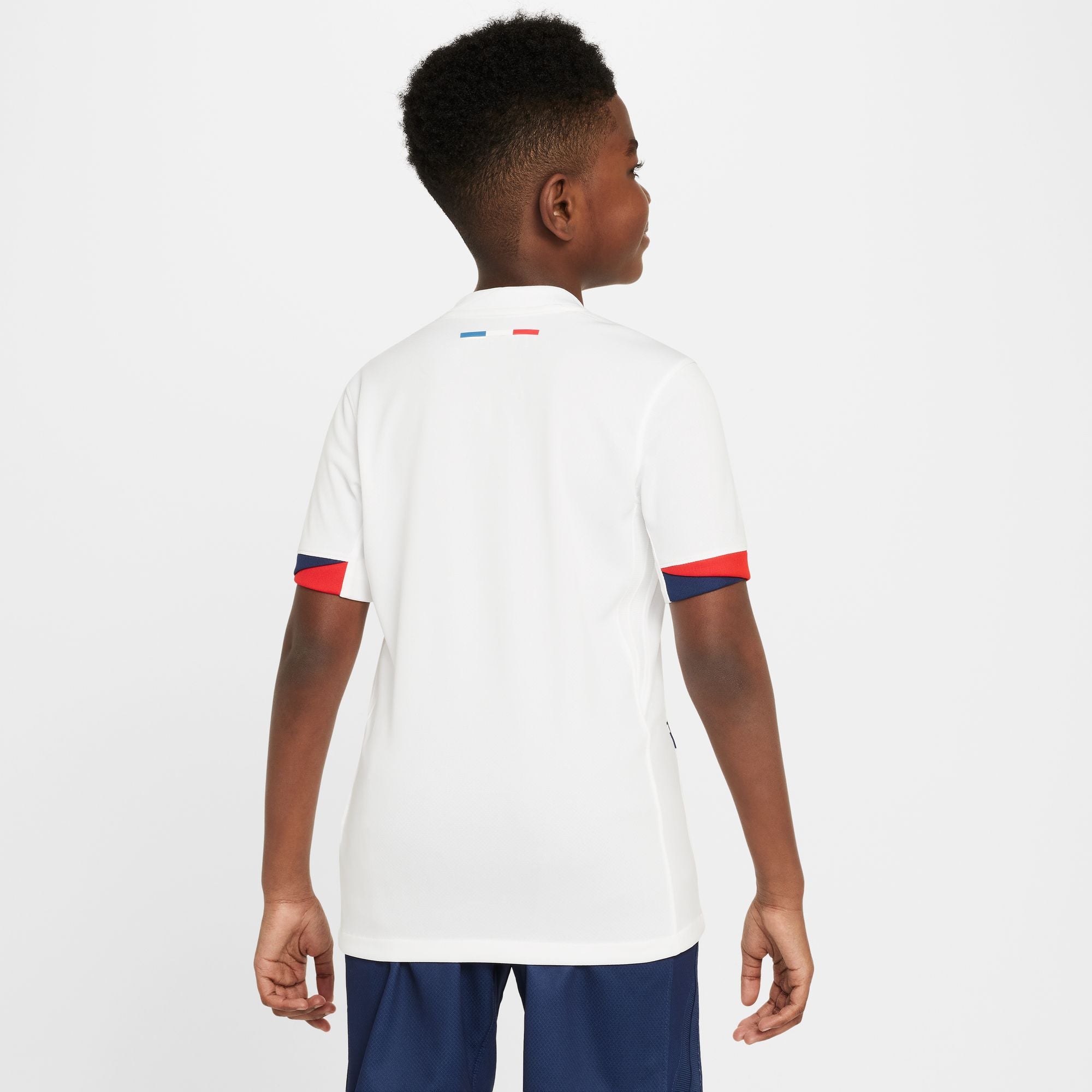 Nike Paris Saint-Germain 2024/25 Stadium Away Big Kids' Dri-FIT Soccer Replica Jersey - FN9126-101-NIKE by Nike | Available at Niky's Sports