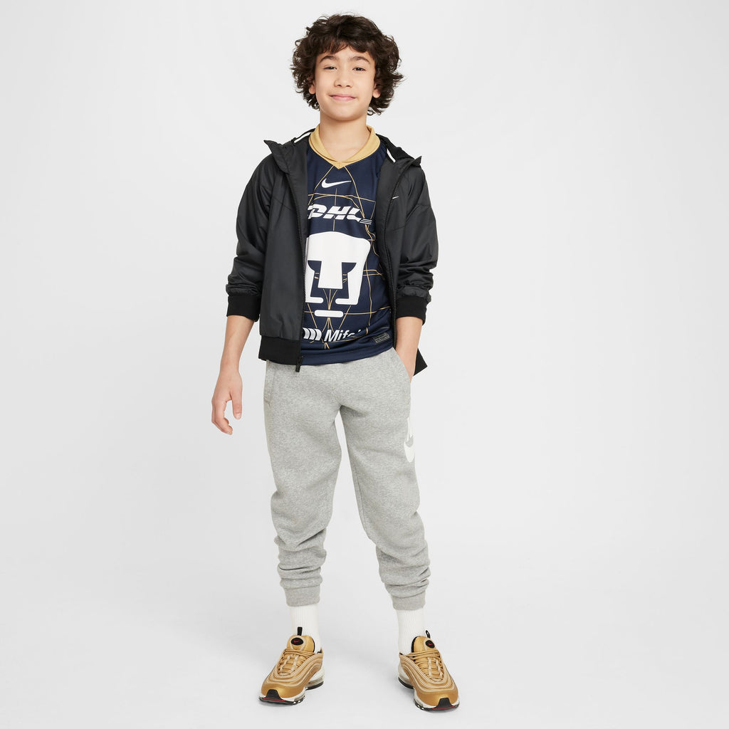 Nike Pumas UNAM 2024/25 Stadium Away Big Kids' Dri-FIT Soccer Replica Jersey - FN9127-451-NIKE by Nike | Available at Niky's Sports