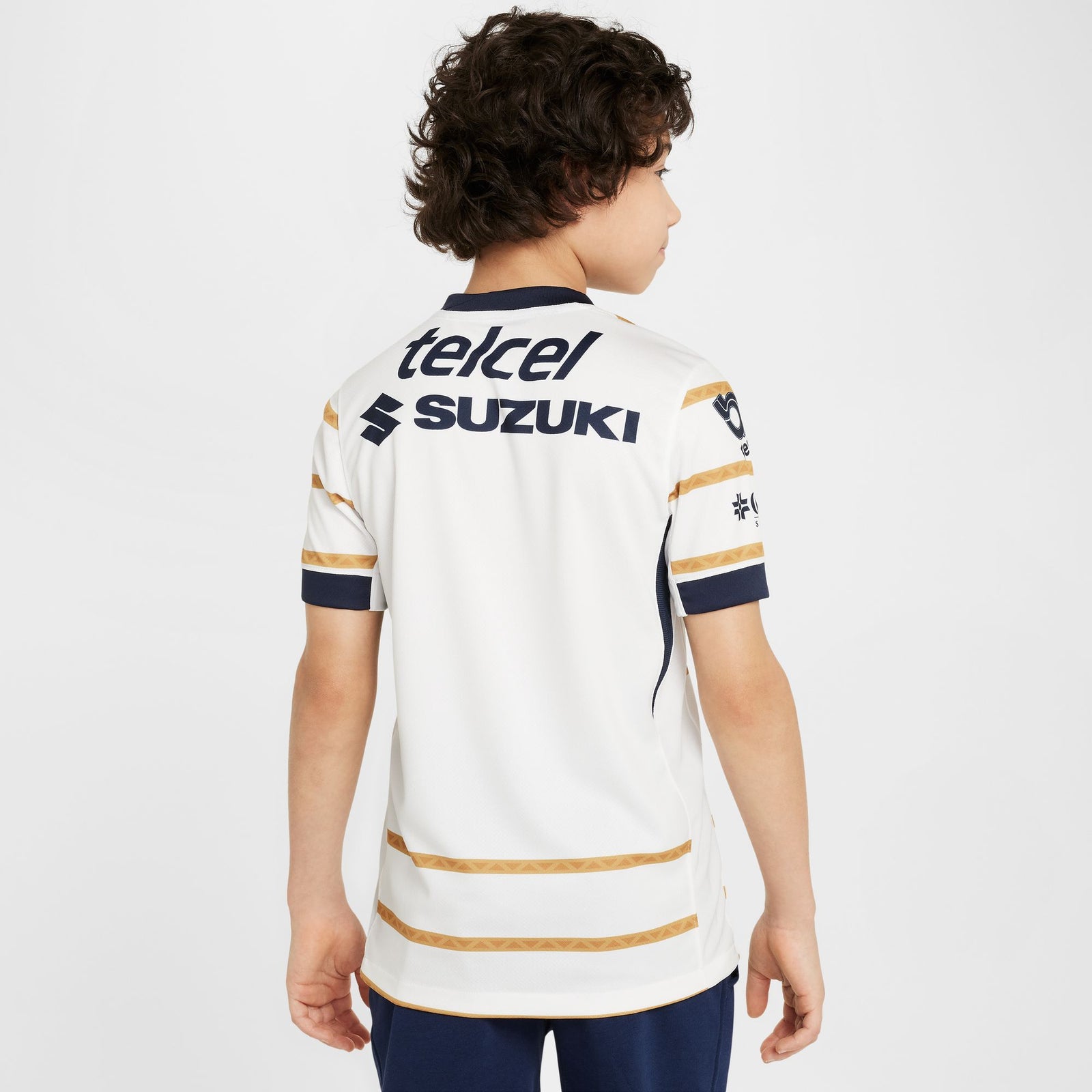 Nike Pumas UNAM 2024/25 Stadium Home Big Kids' Dri-FIT Soccer Replica Jersey - FN9128-100-NIKE by Nike | Available at Niky's Sports