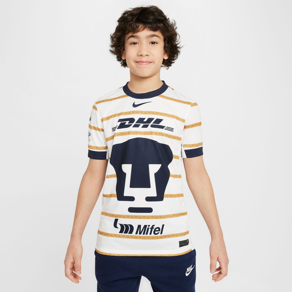 Nike Pumas UNAM 2024/25 Stadium Home Big Kids' Dri-FIT Soccer Replica Nike Pumas UNAM 2024/25 Stadium Home Big Kids' Dri-FIT Soccer Replica