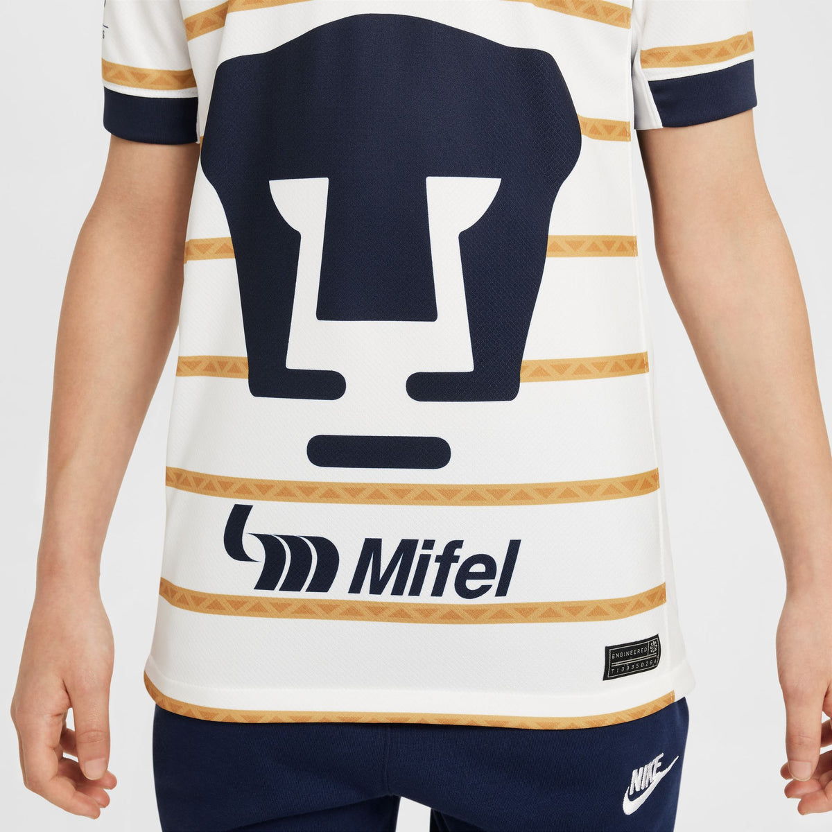 Nike Pumas UNAM 2024/25 Stadium Home Big Kids' Dri-FIT Soccer Replica Jersey - FN9128-100-NIKE by Nike | Available at Niky's Sports