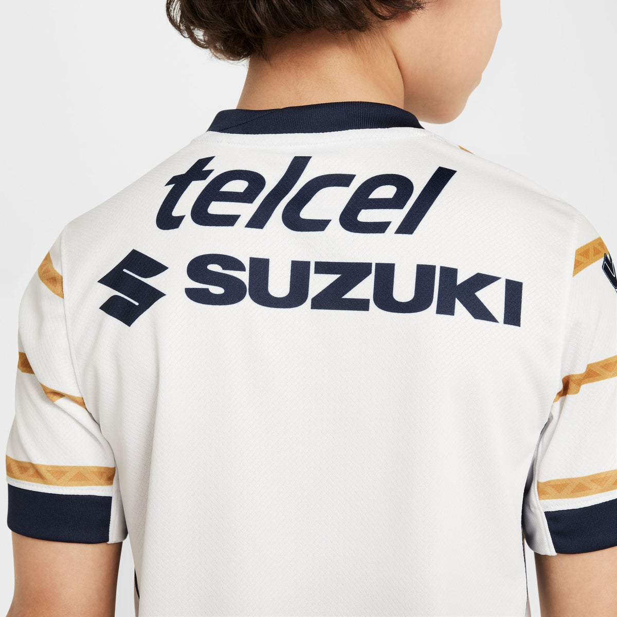 Nike Pumas UNAM 2024/25 Stadium Home Big Kids' Dri-FIT Soccer Replica Jersey - FN9128-100-NIKE by Nike | Available at Niky's Sports