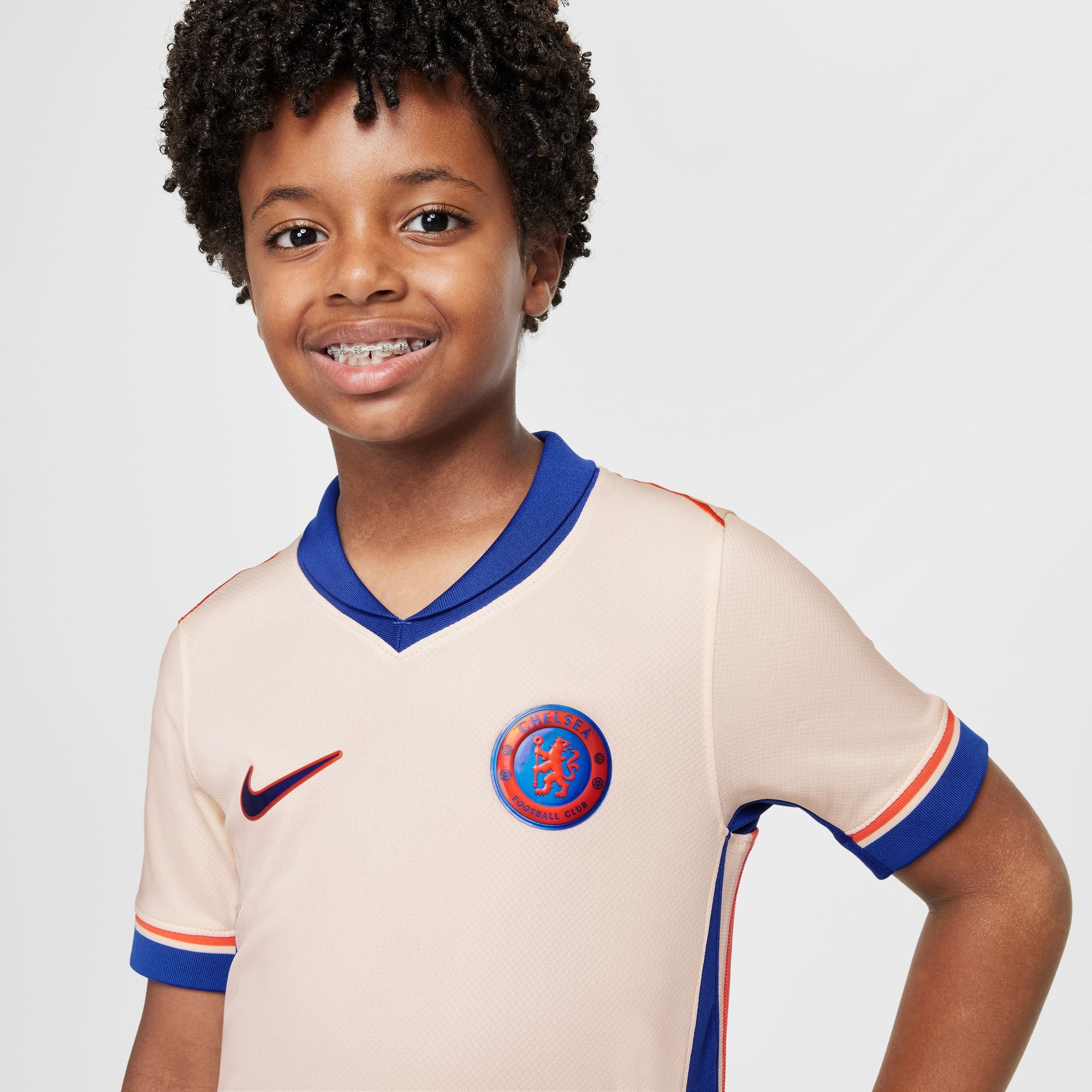 Nike Chelsea FC 2024/25 Stadium Away Big Kids' Dri-FIT Soccer Replica
