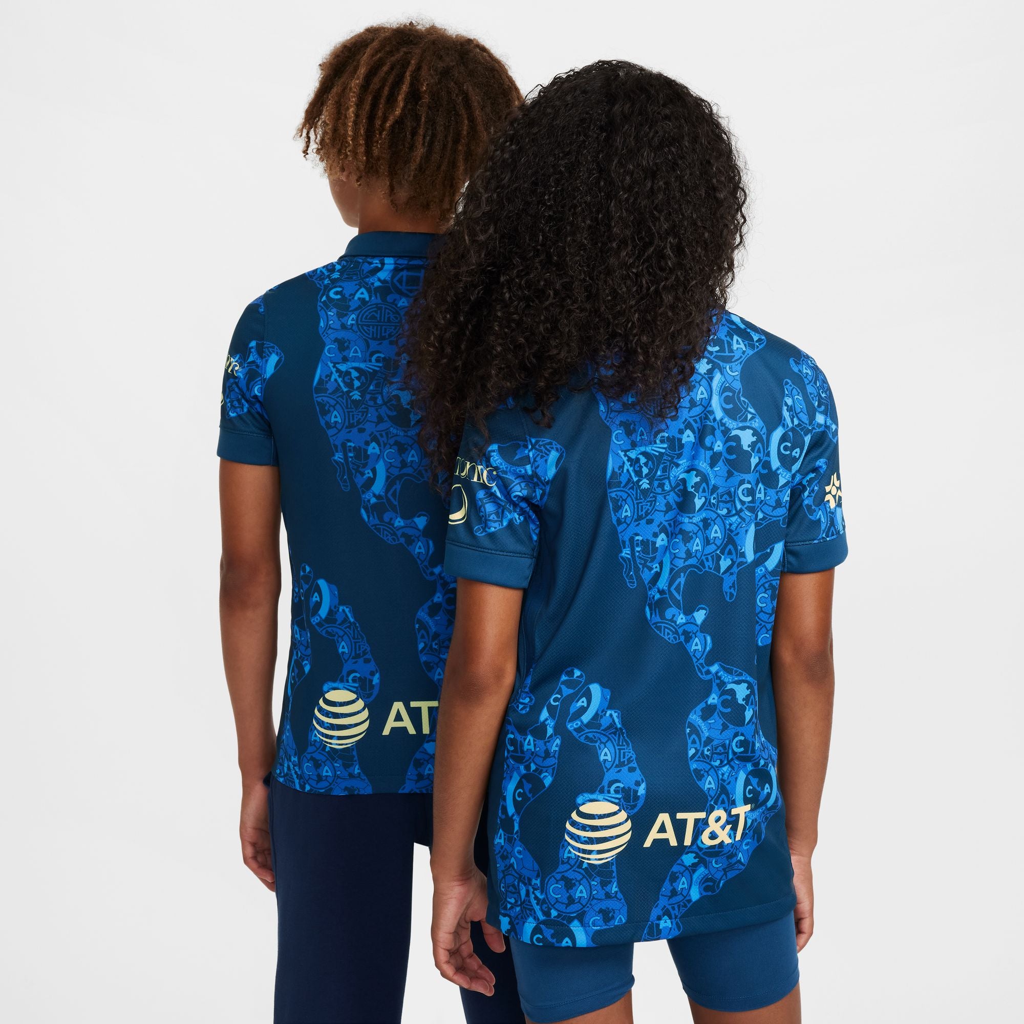 Nike Club America 2024/25 Stadium Away Big Kids' Dri-FIT Soccer Replica Jersey - FN9147-477-NIKE by Nike | Available at Niky's Sports