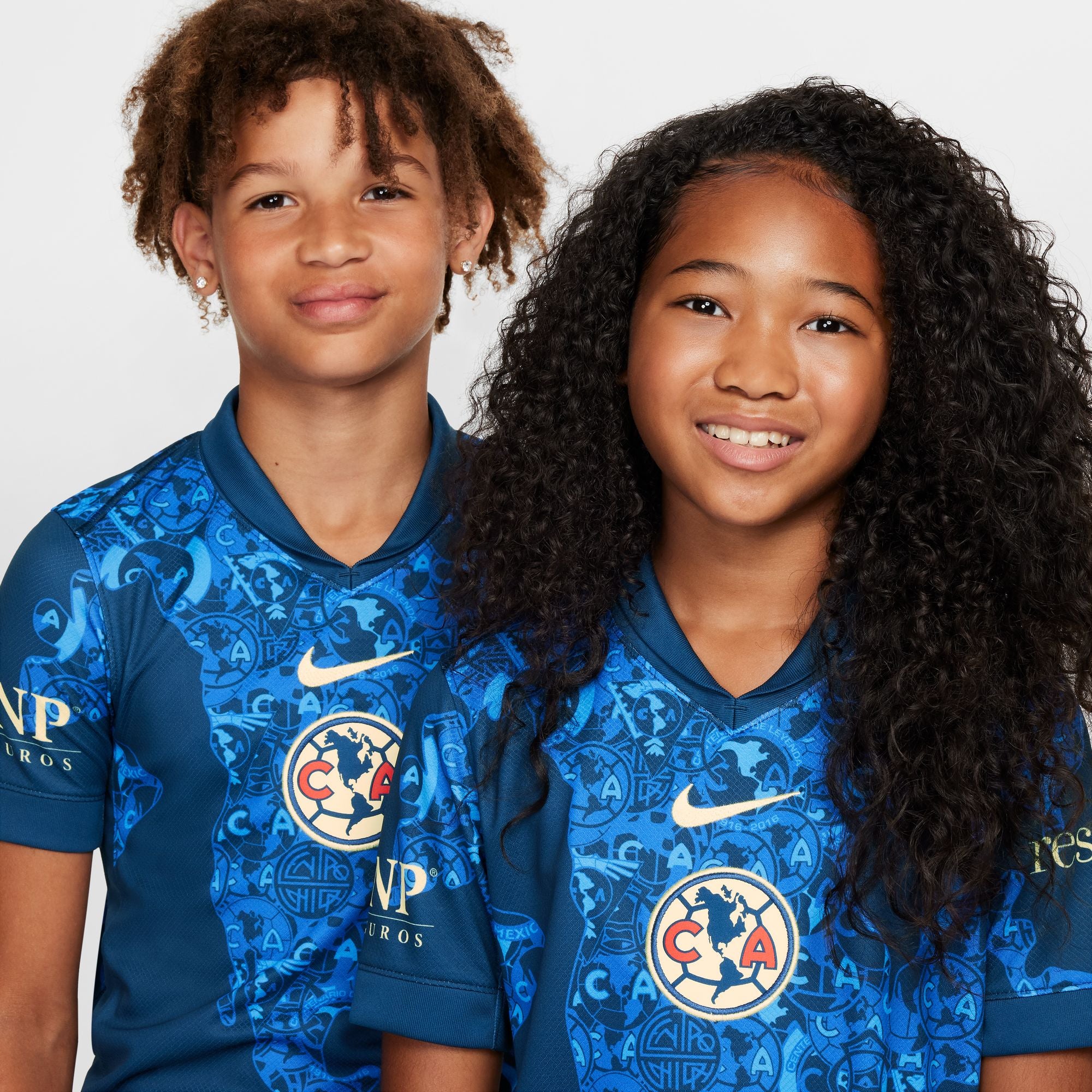 Nike Club America 2024/25 Stadium Away Big Kids' Dri-FIT Soccer Replic