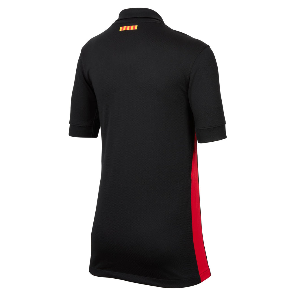 Nike FC Barcelona 2024/25 Stadium Away Big Kids' Nike Dri-FIT Soccer Replica Jersey - FN9148-010-NIKE by Nike | Available at Niky's Sports