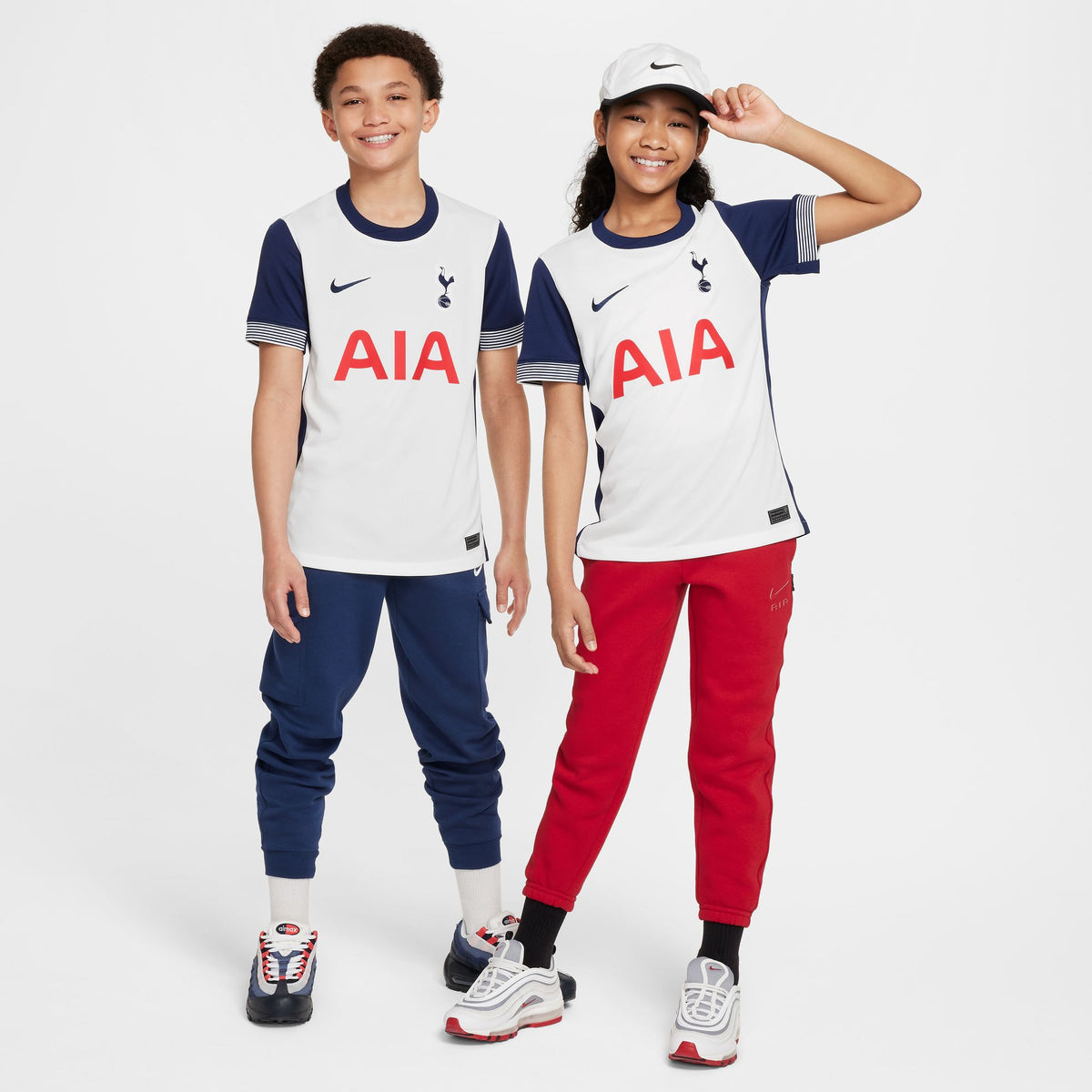 Nike Tottenham Hotspur 2024/25 Stadium Home Big Kids' Dri-FIT Soccer Replica Jersey - FN9150-101-NIKE by Nike | Available at Niky's Sports